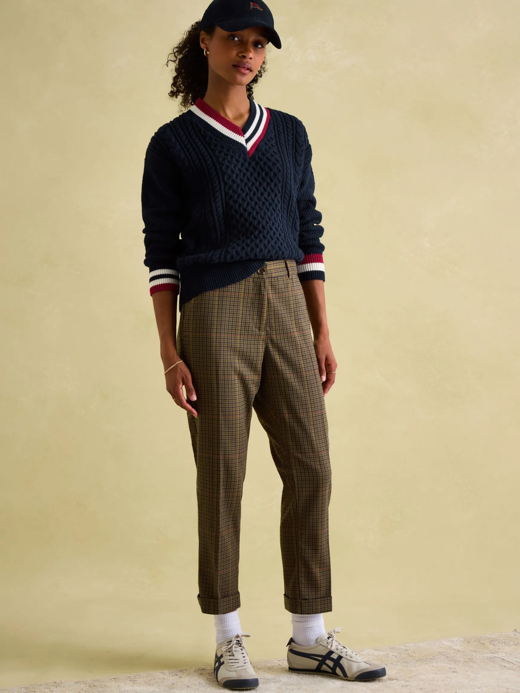 Ada Check Trousers