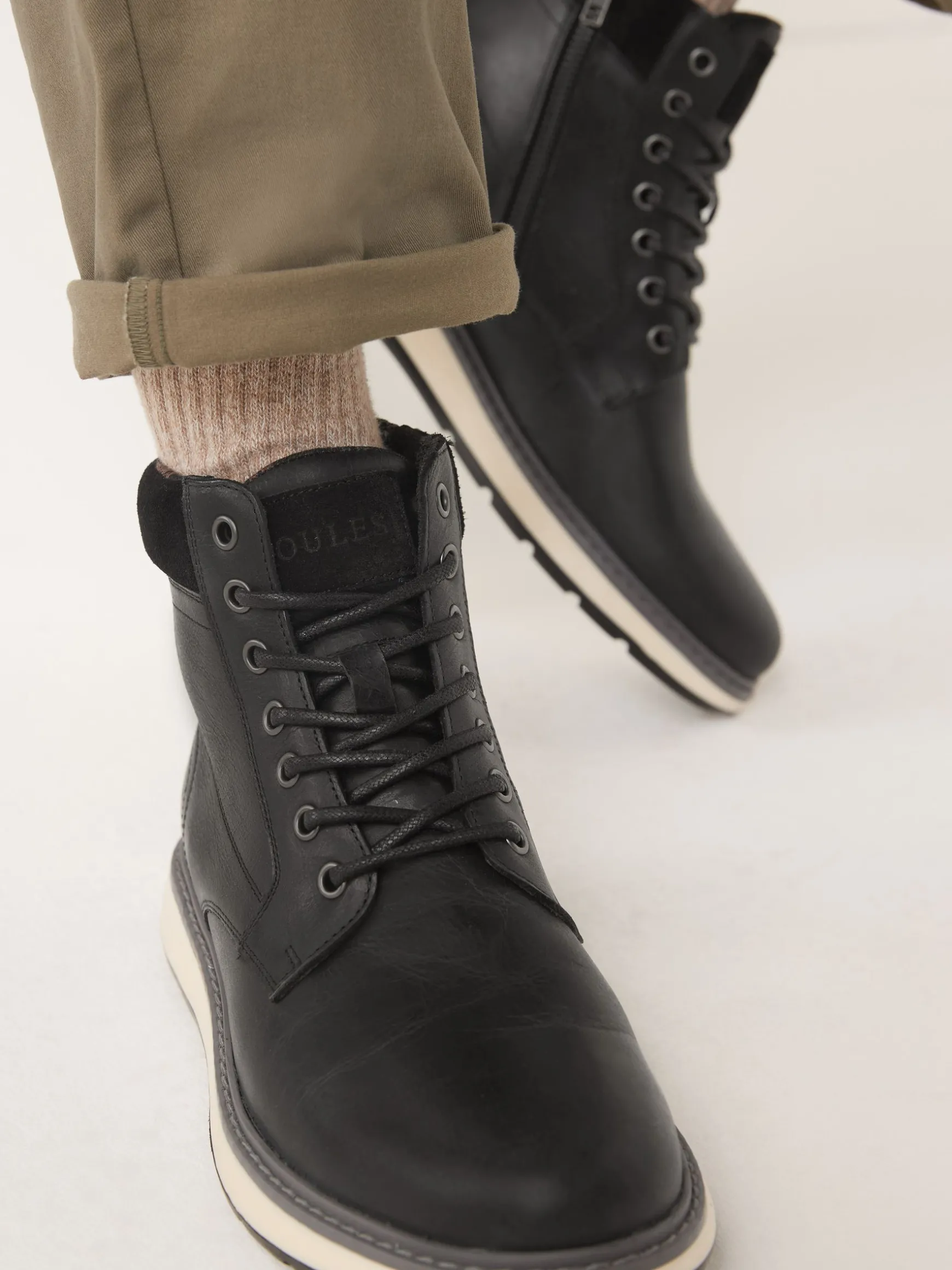 Black Leather Boots