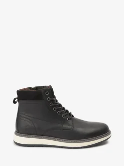 Black Leather Boots