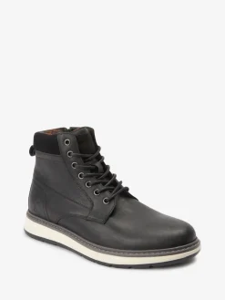 Black Leather Boots
