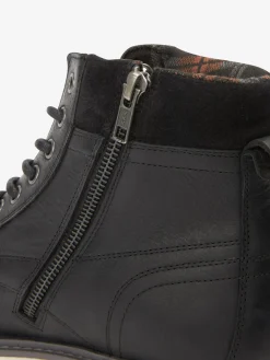 Black Leather Boots