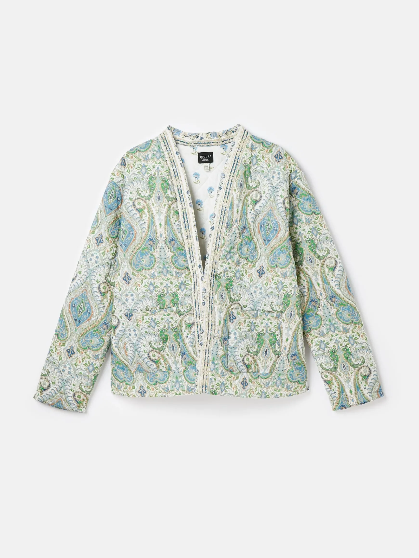 Blakeney Relaxed Fit Paisley Cotton Quilted Jacket
