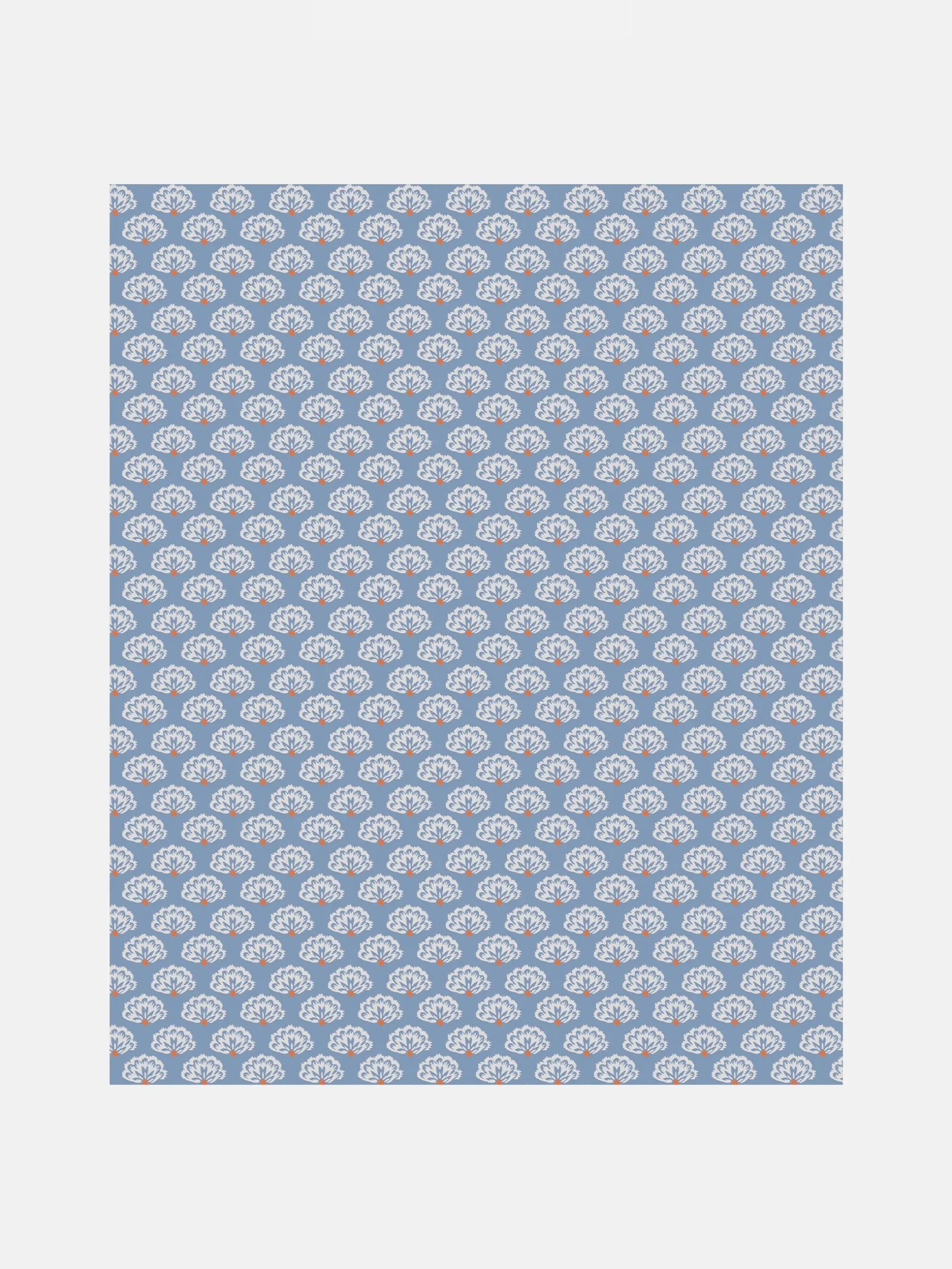 Blue Peacock Geo 10M Wallpaper