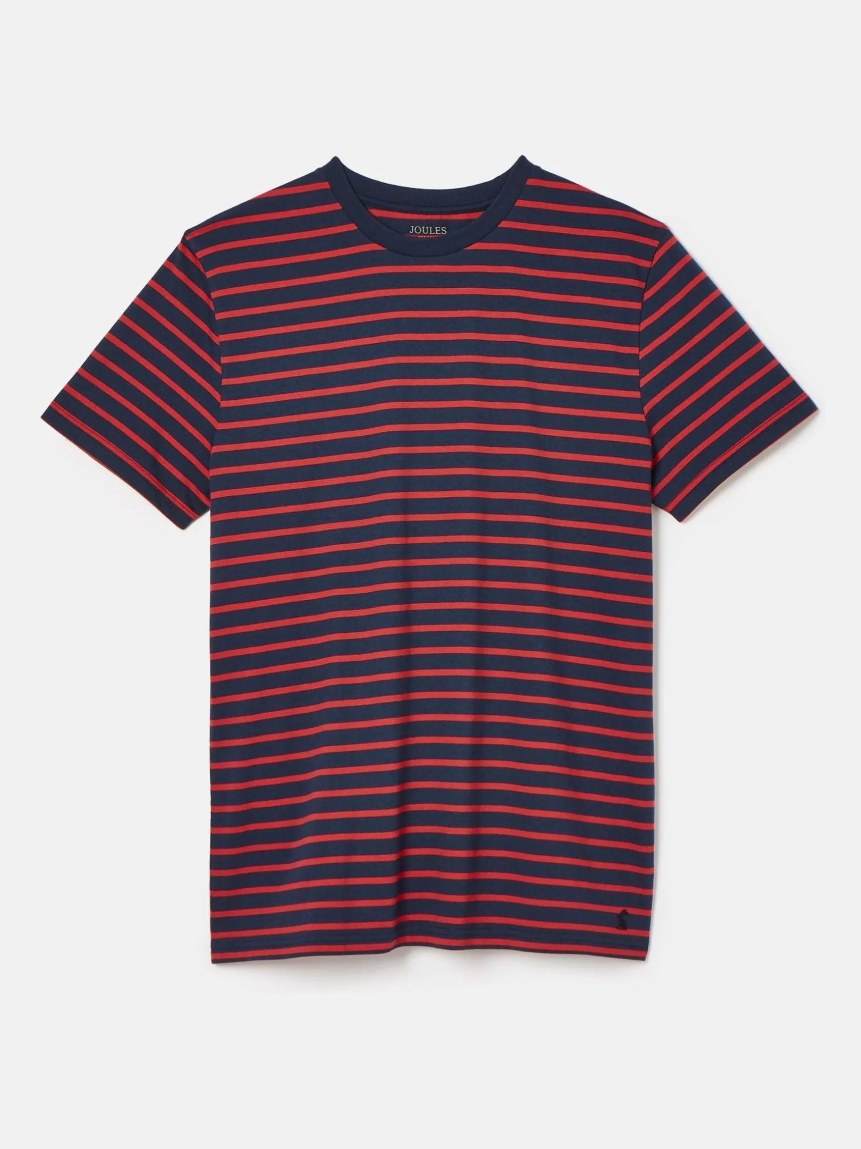 Boathouse Orange/Navy Jersey Crew Neck T-Shirt