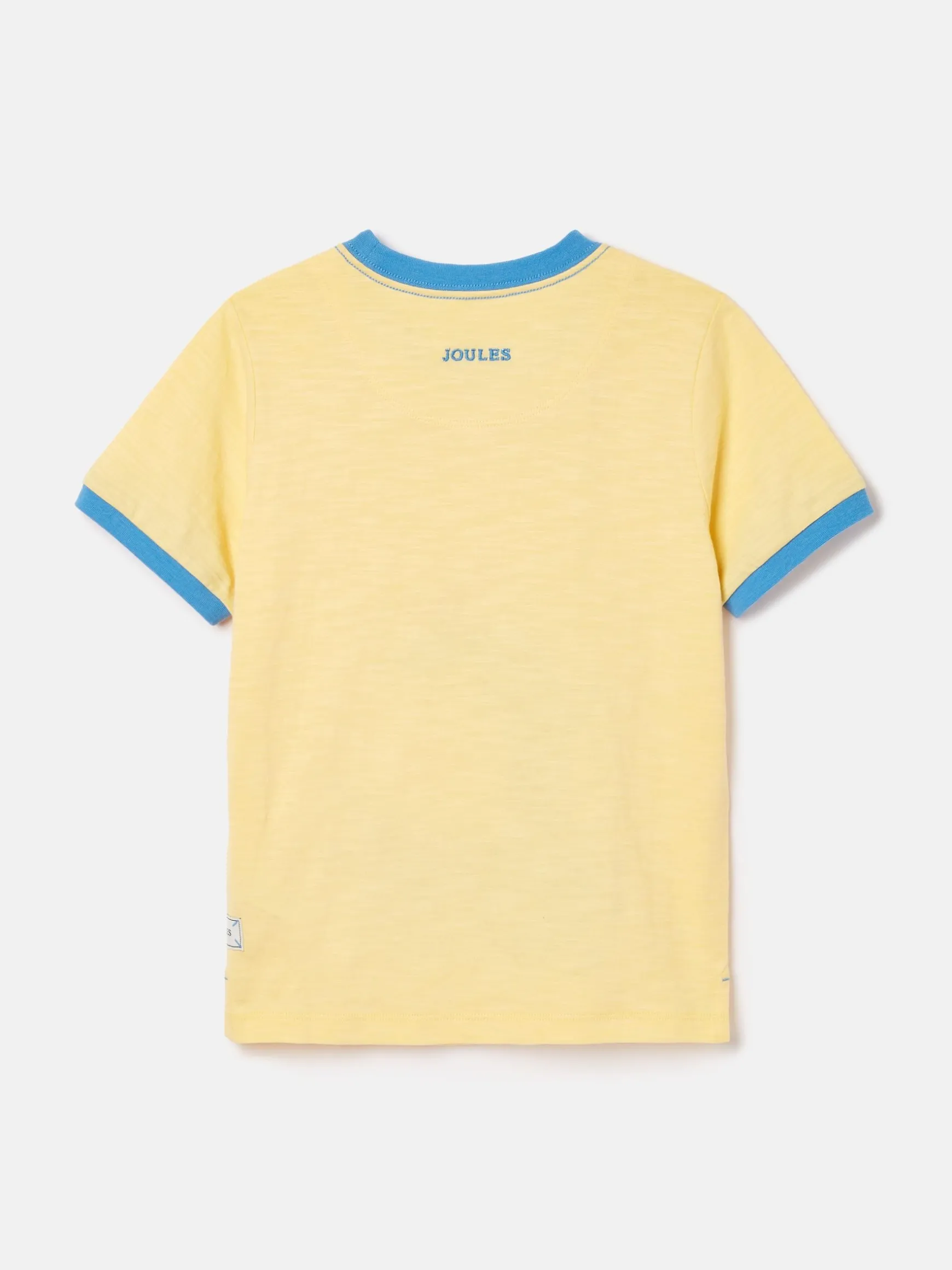 Boys' Archie Yellow Crocodile Artwork T-Shirt