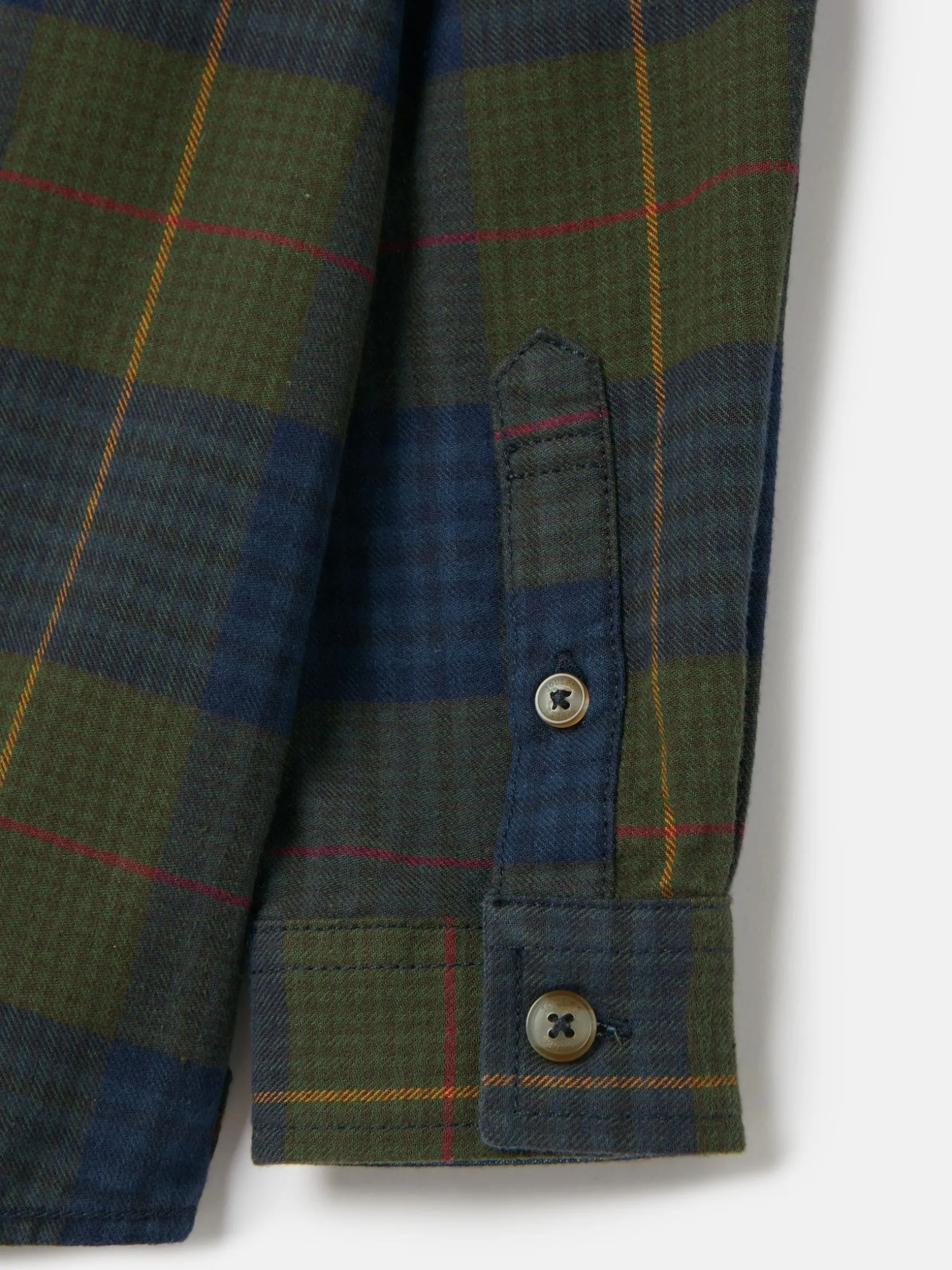 Boys' Buchanan Green Checked Shirt