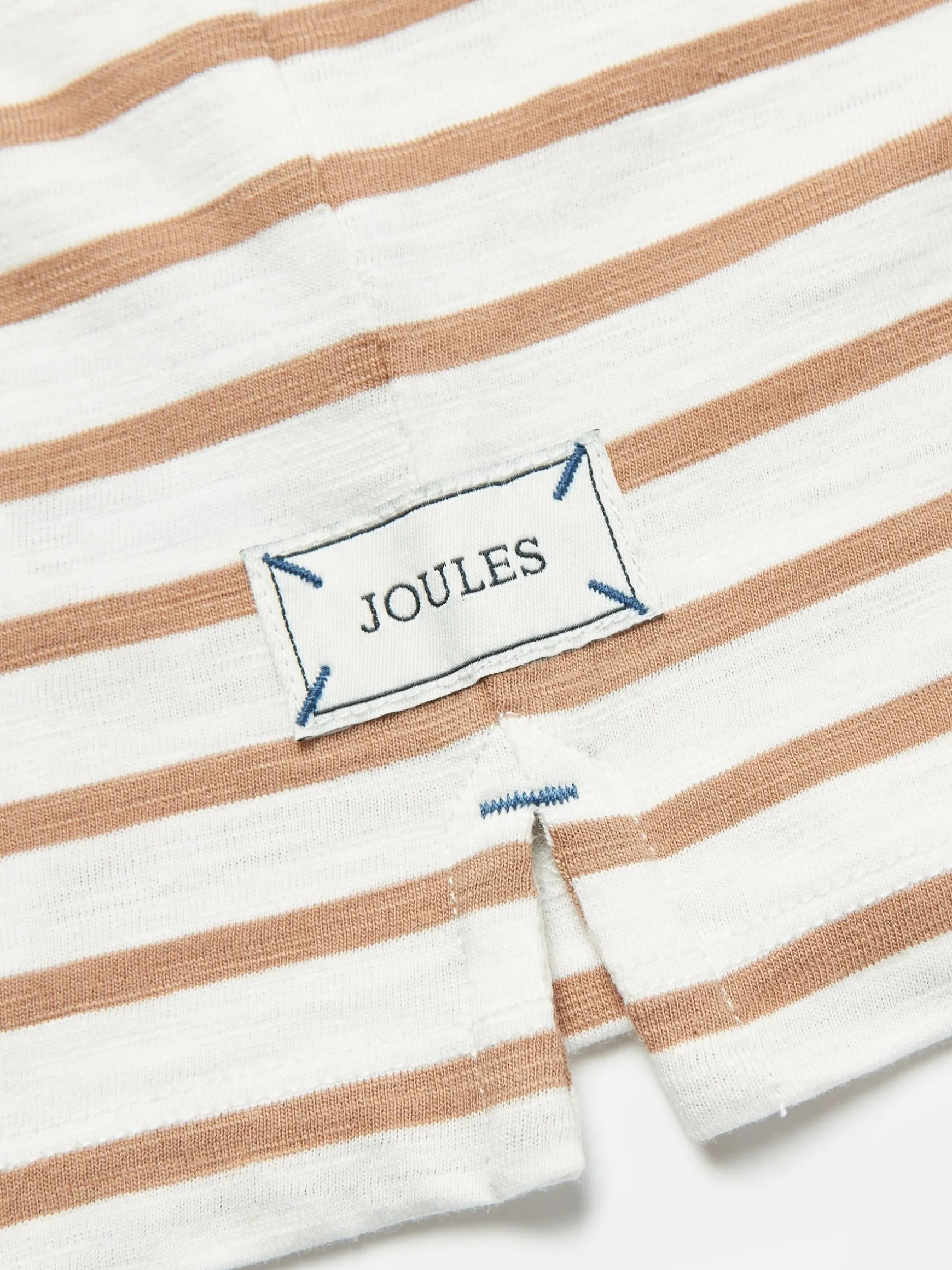 Boys' Jack Cream & Natural Stripe Artwork Top