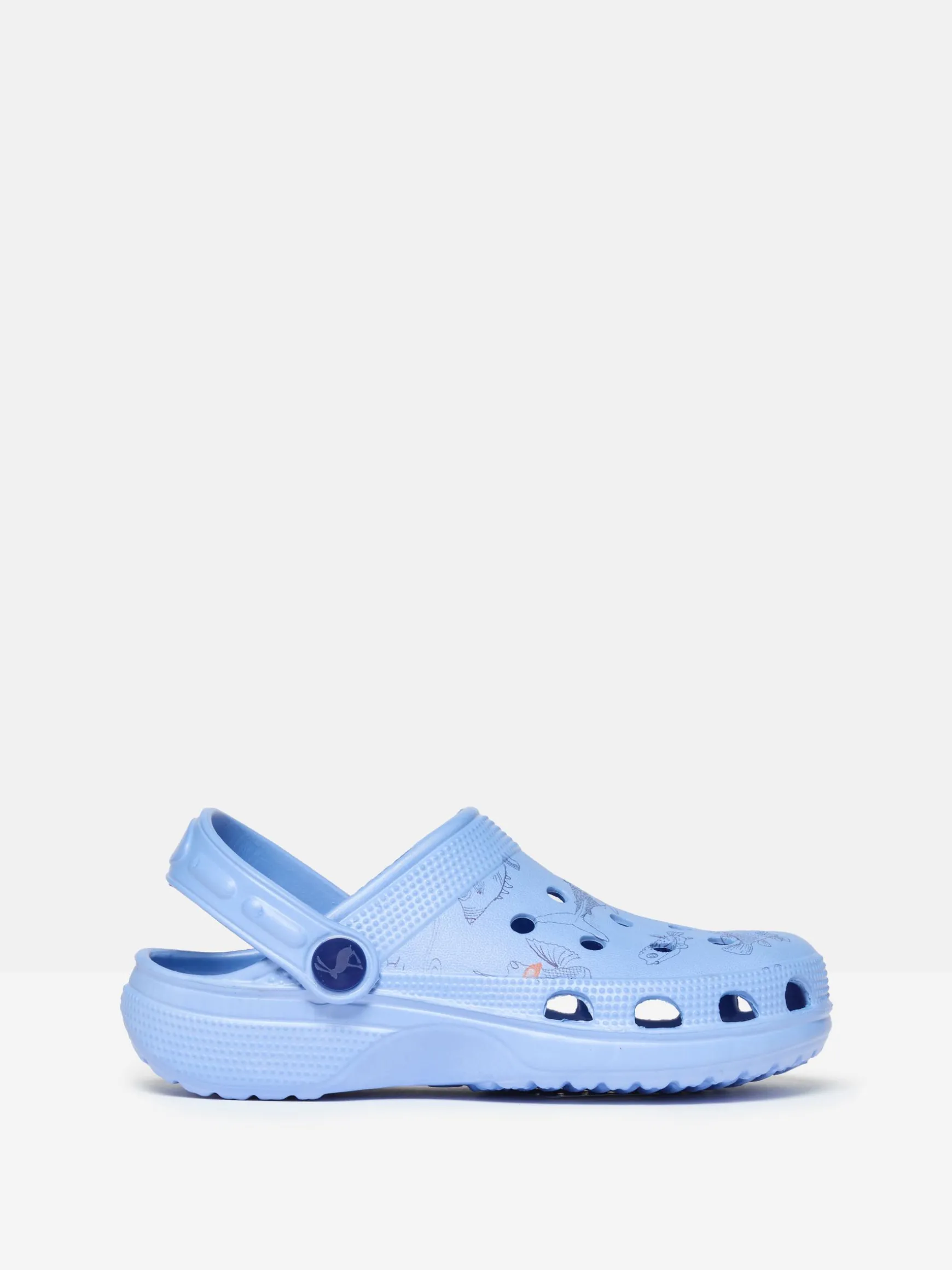 Boys' Poole Blue EVA Printed Clogs