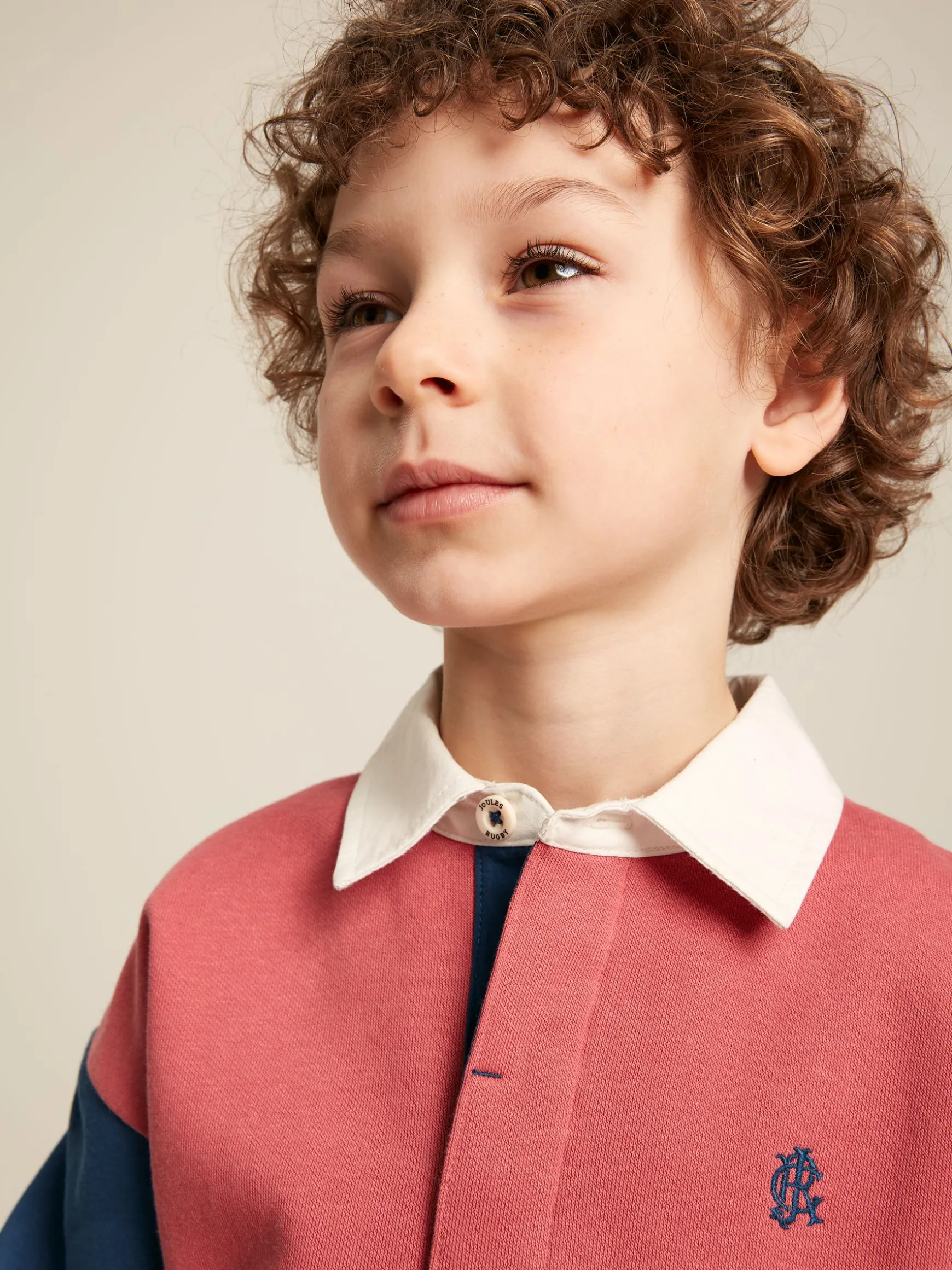 Boys' Try Red Rugby Sweatshirt