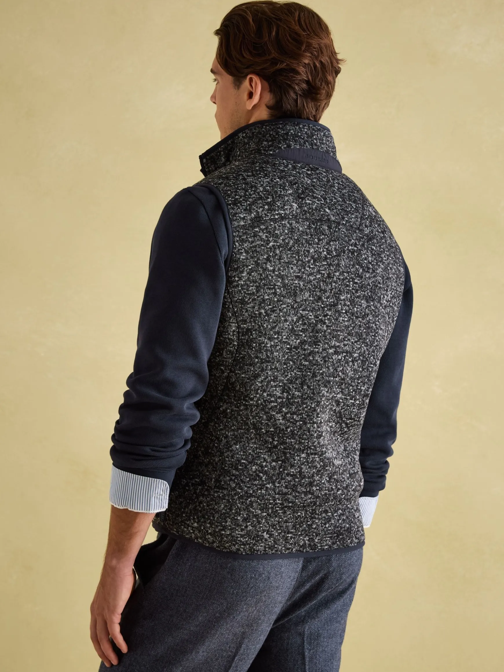 Broughton Grey Fleece Gilet
