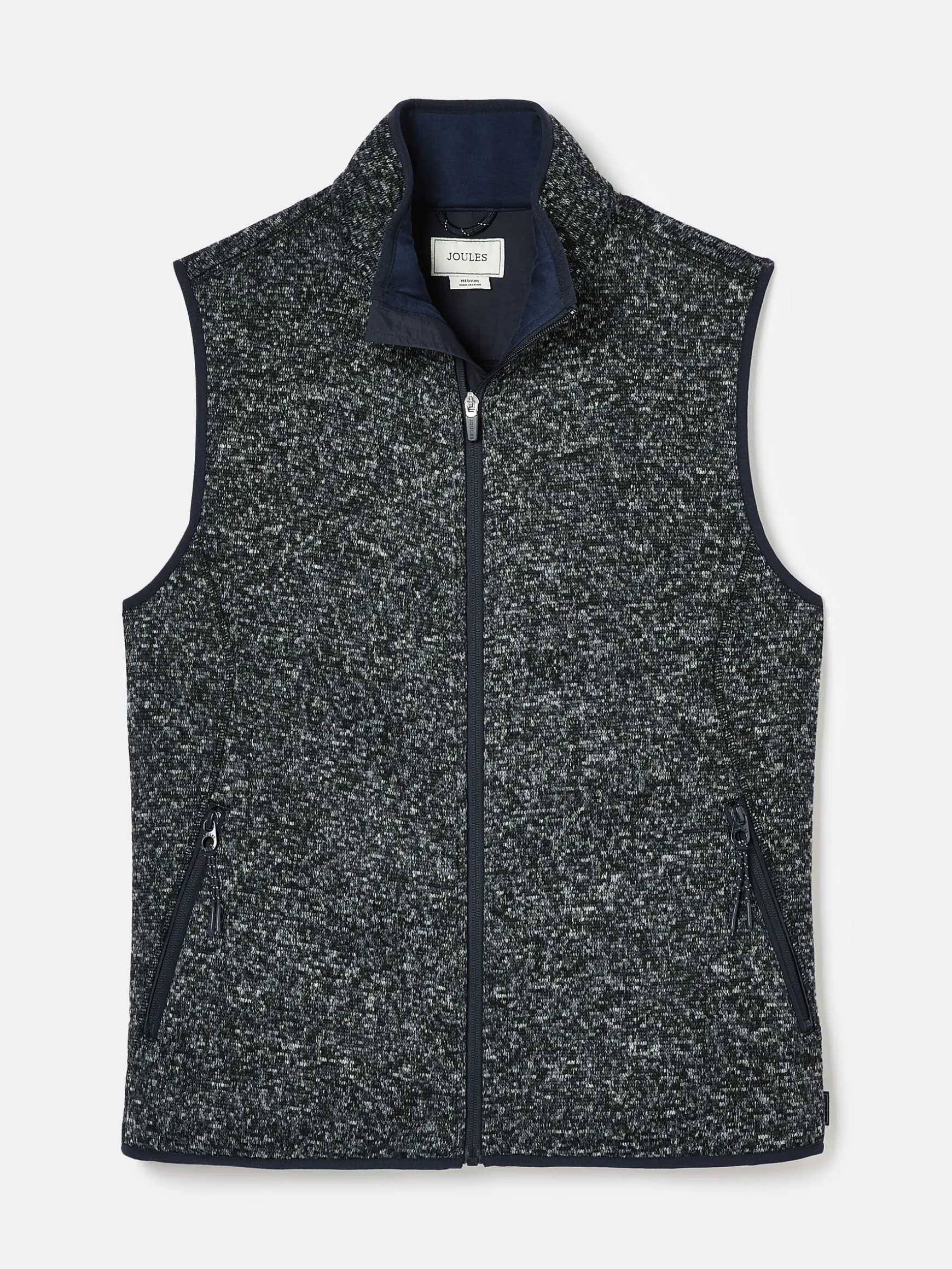 Broughton Grey Fleece Gilet