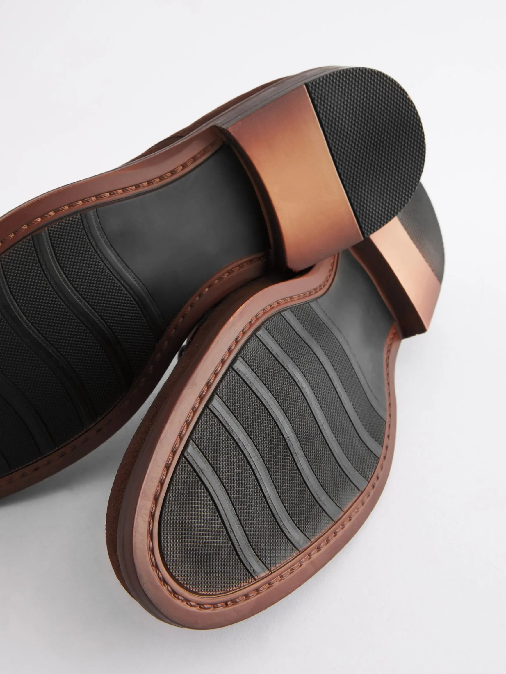 Brown Suede Derby