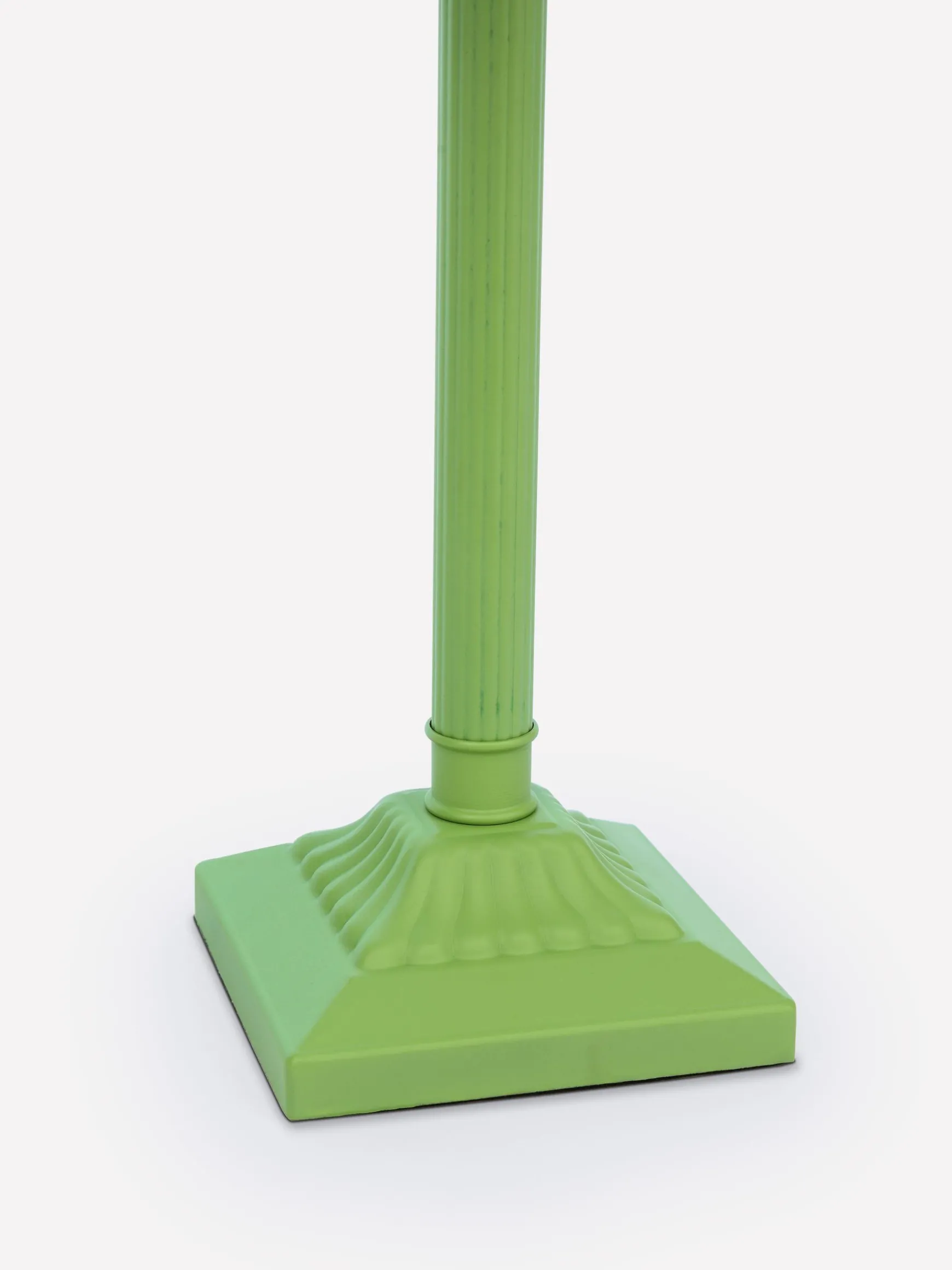Buscot Green Square Base Table Lamp