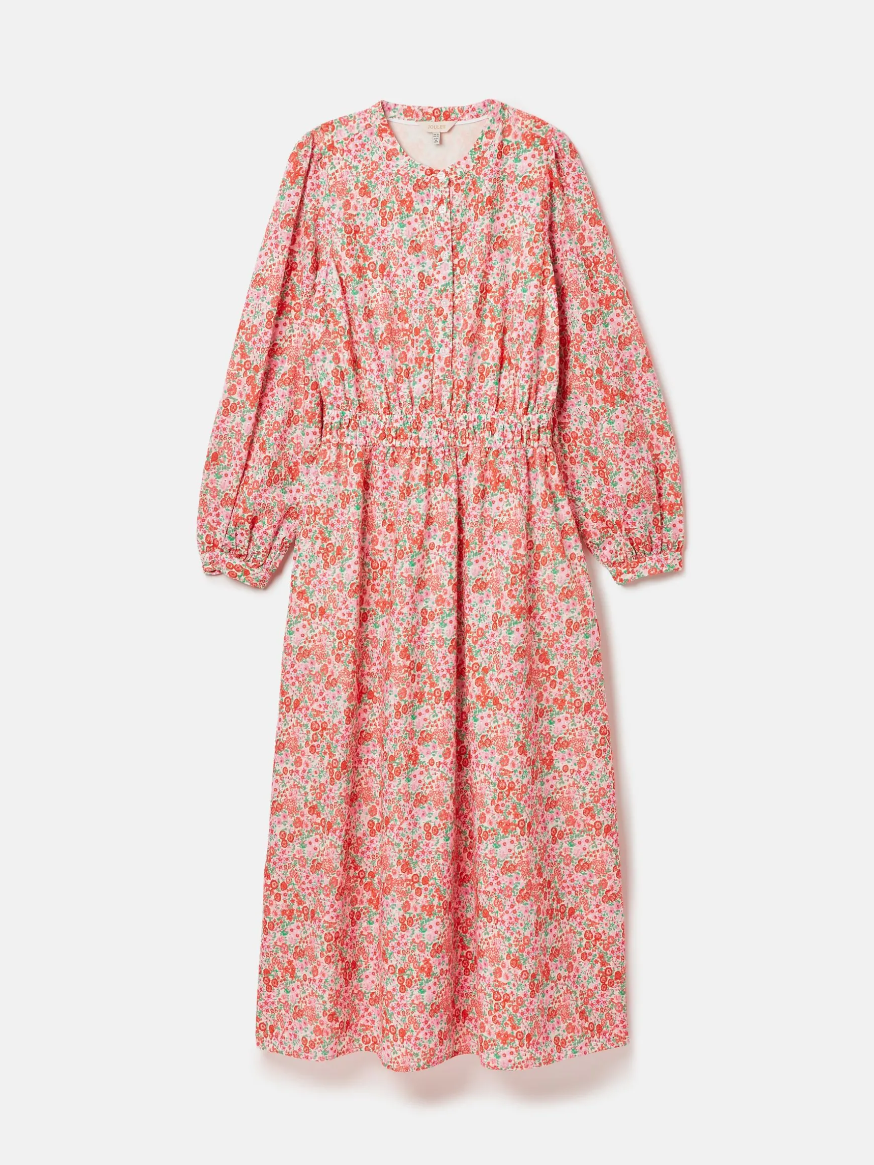 Cassie Pink Broderie Maxi Dress