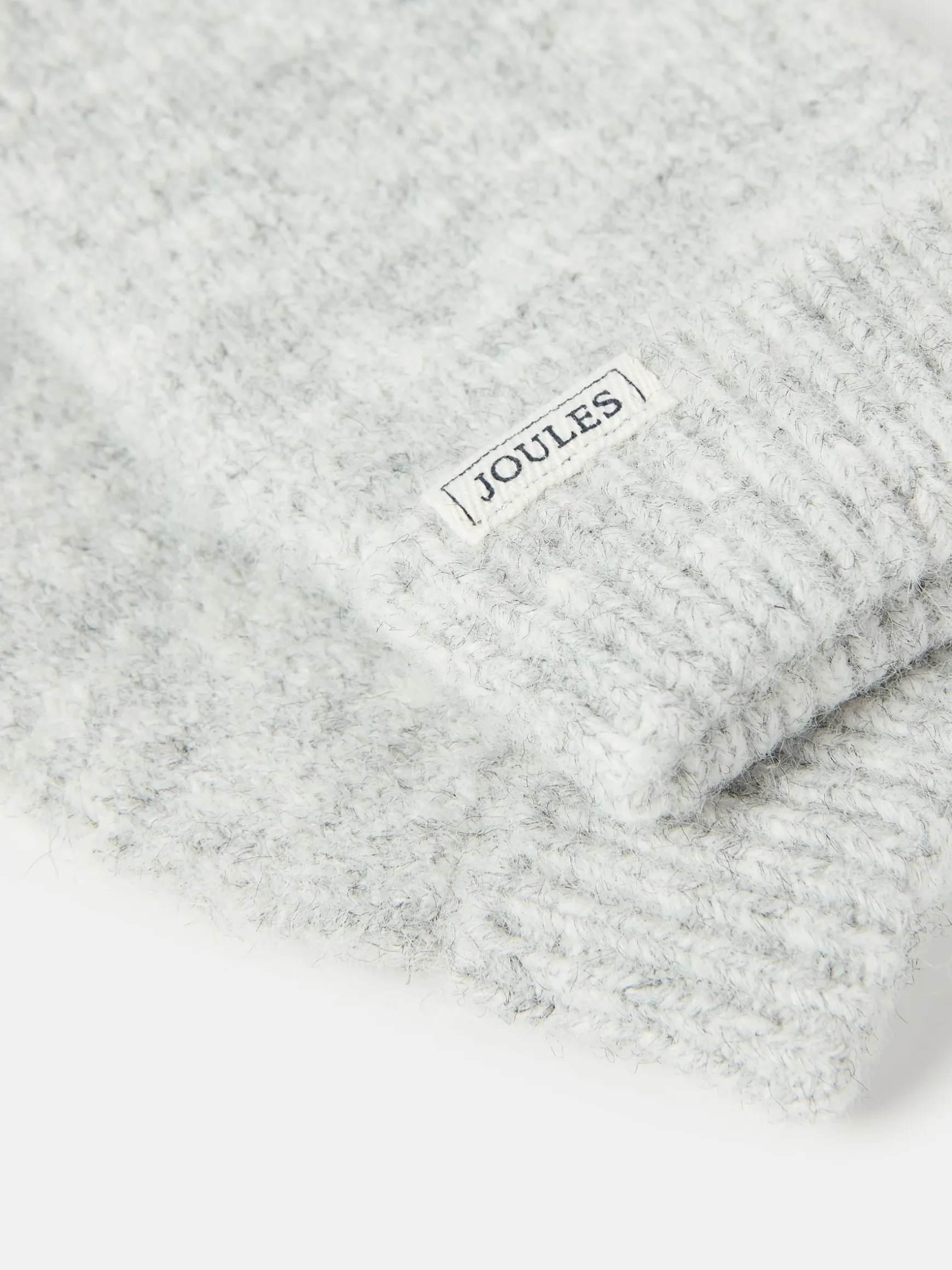 Caversham Grey Knitted Gloves