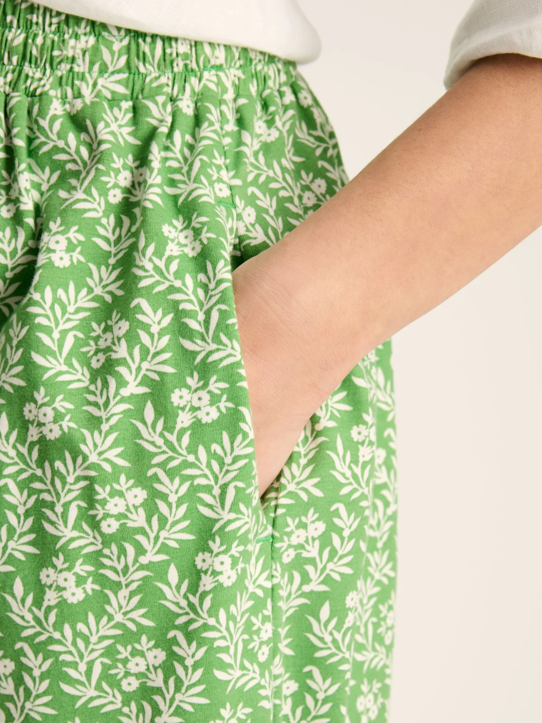 Celia Green Jersey Midi Skirt