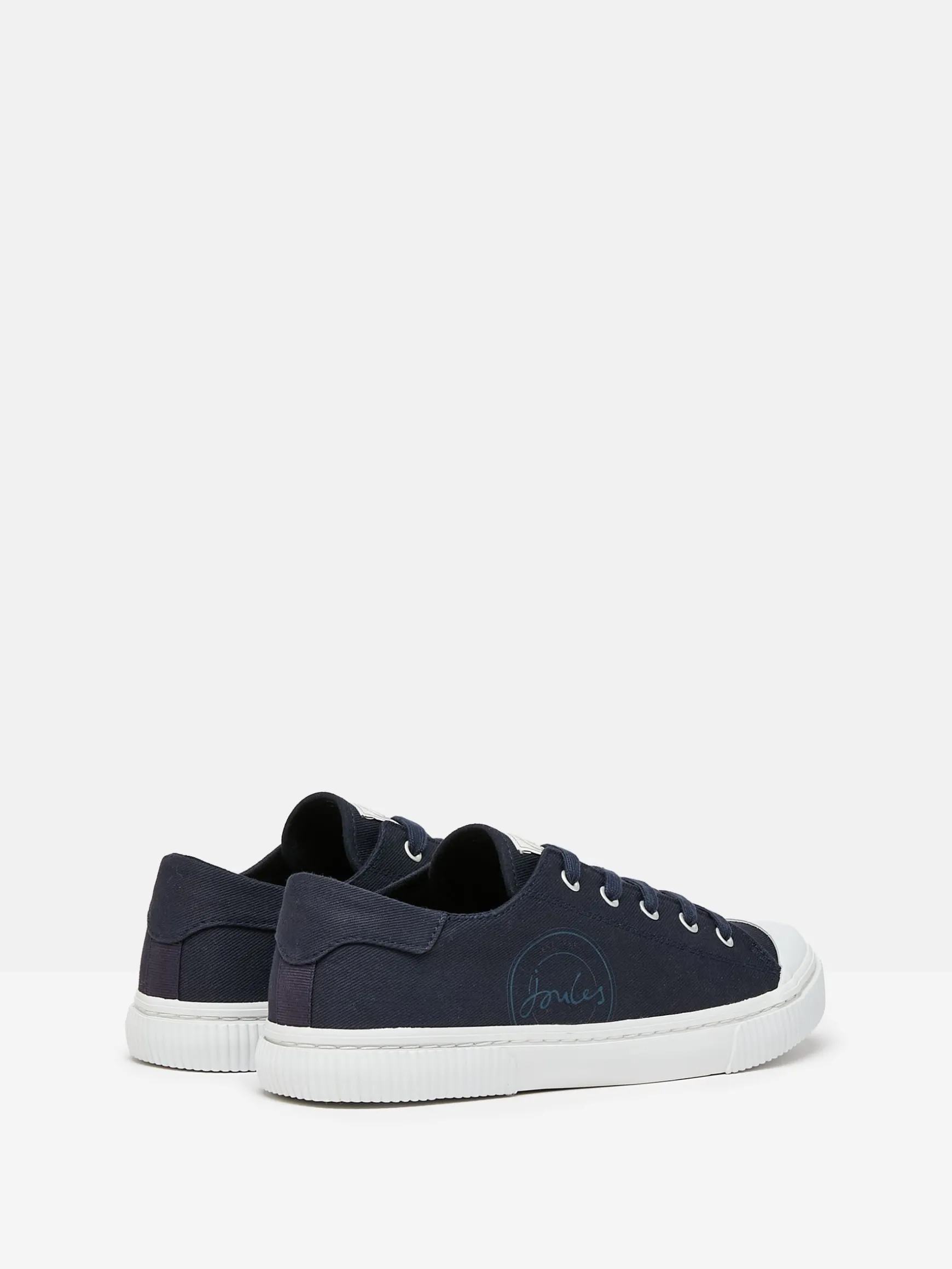 Coast Navy Blue Canvas Pumps
