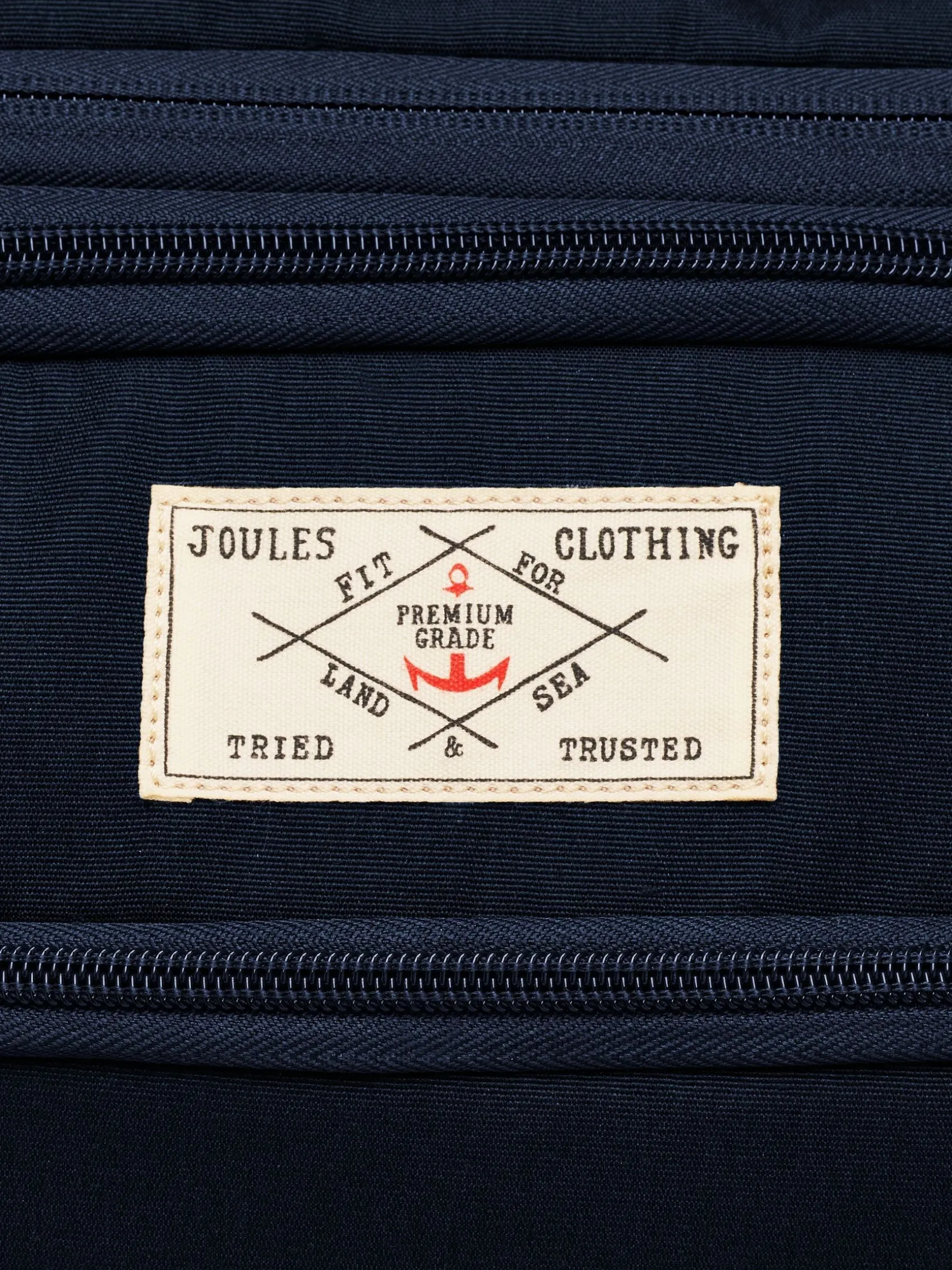 Coast Navy Large 4 Wheel Soft Suitcase