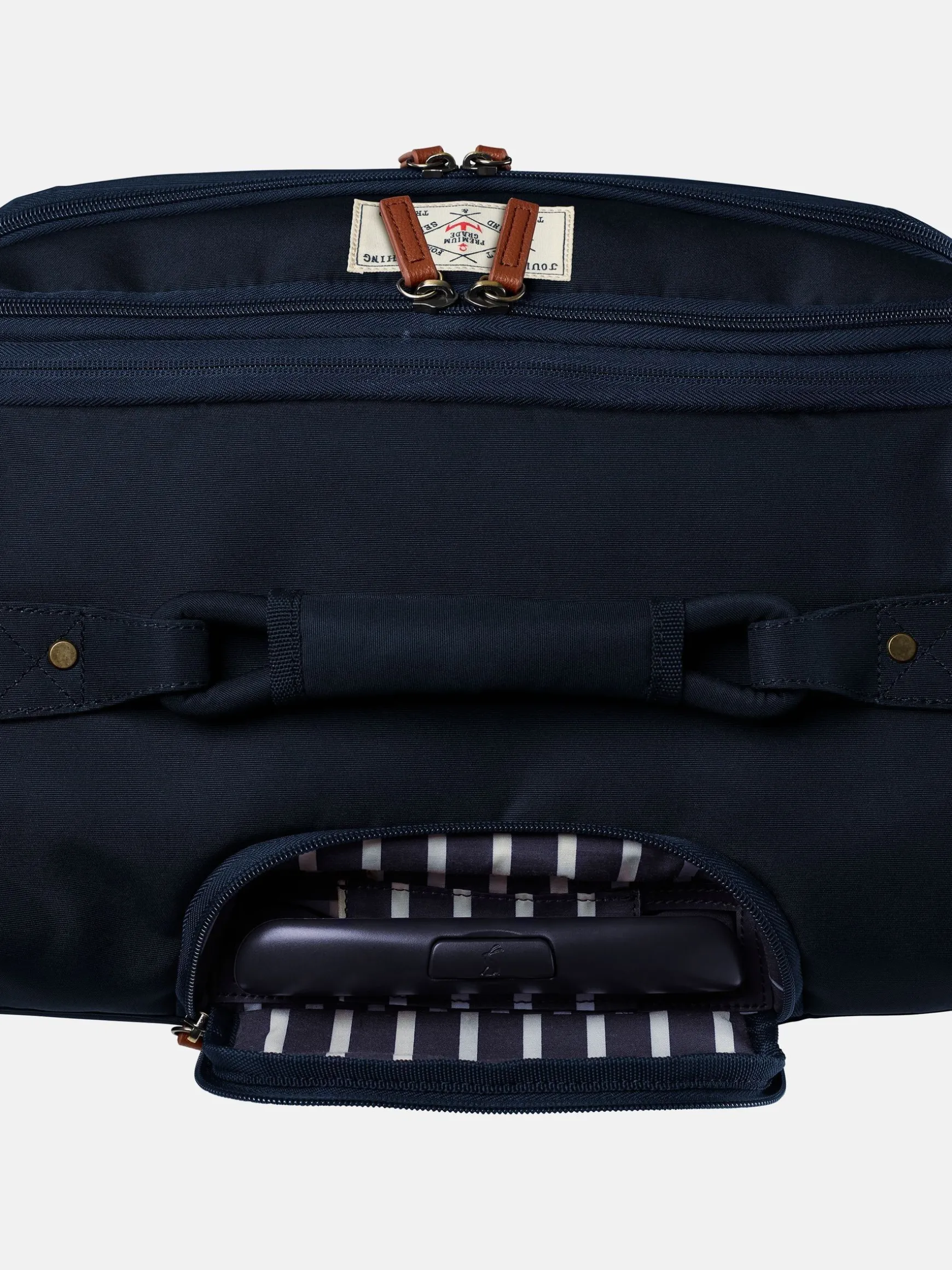 Coast Navy Medium 4 Wheel Soft Suitcase