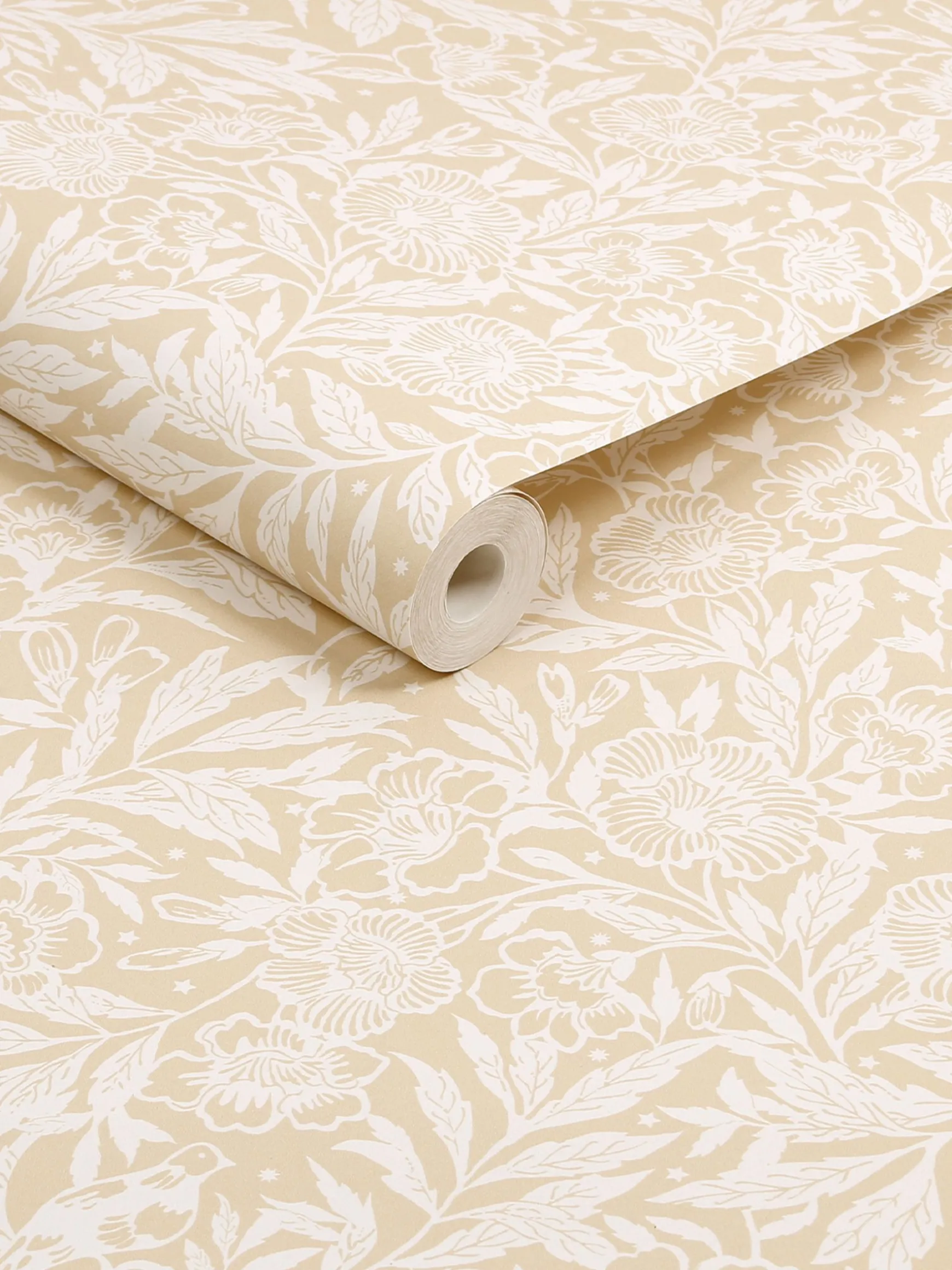 Cream Twilight Ditsy 10M Wallpaper