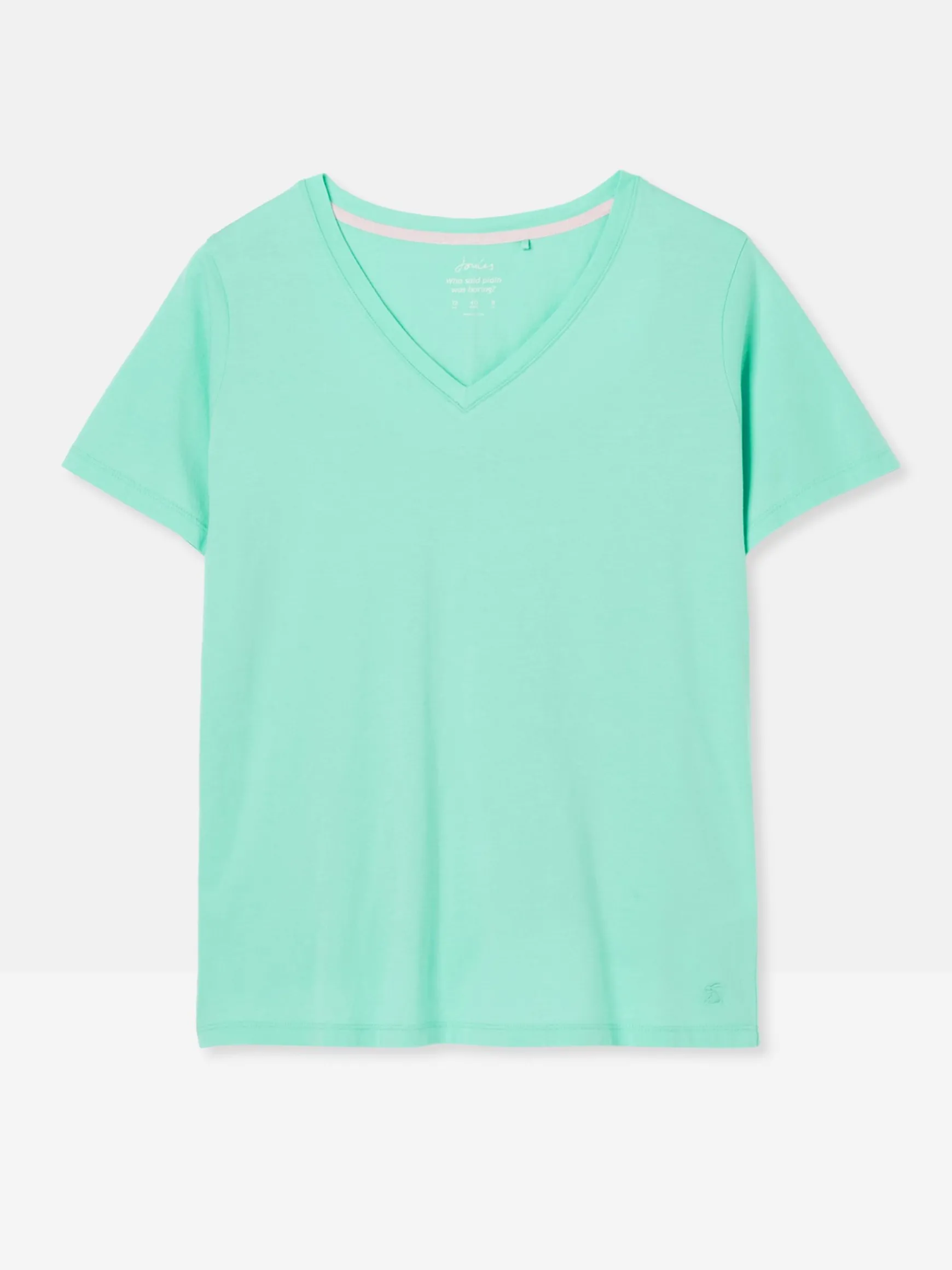 Emily Blue V Neck T-shirt