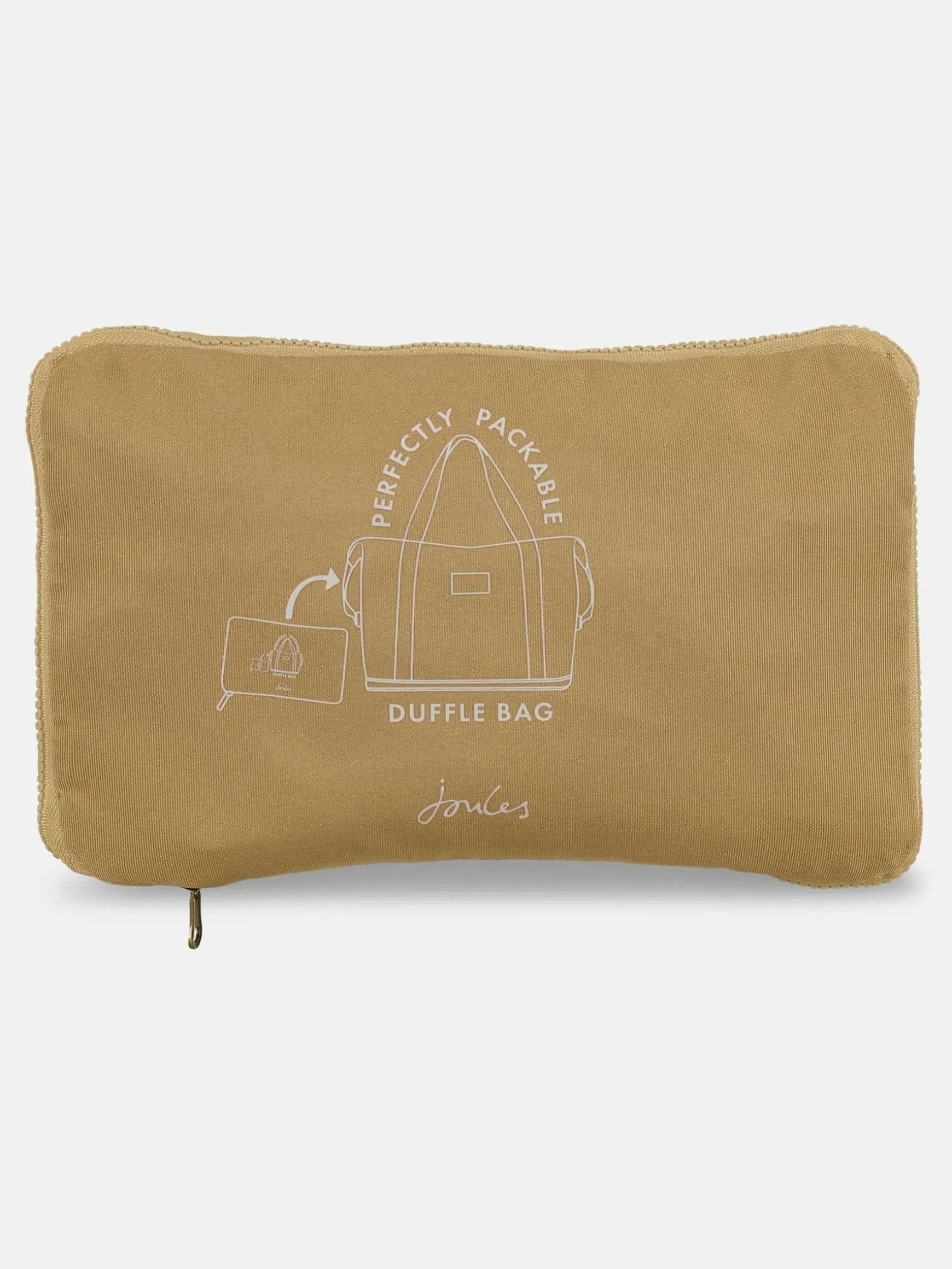 Epwell Tan Brown Joules Packaway Duffle Bag