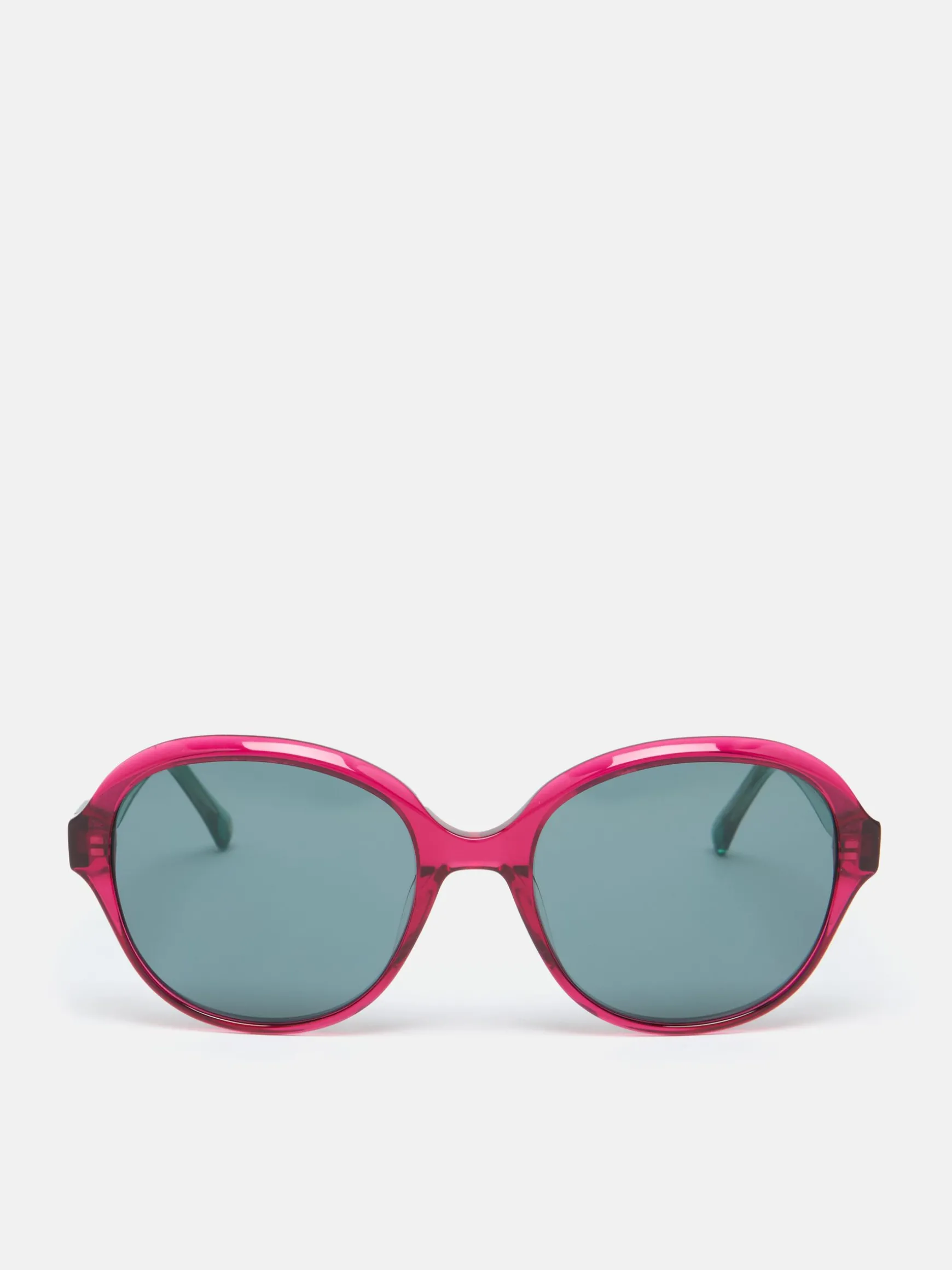 Hyacinth Red Round Rimmed Sunglasses