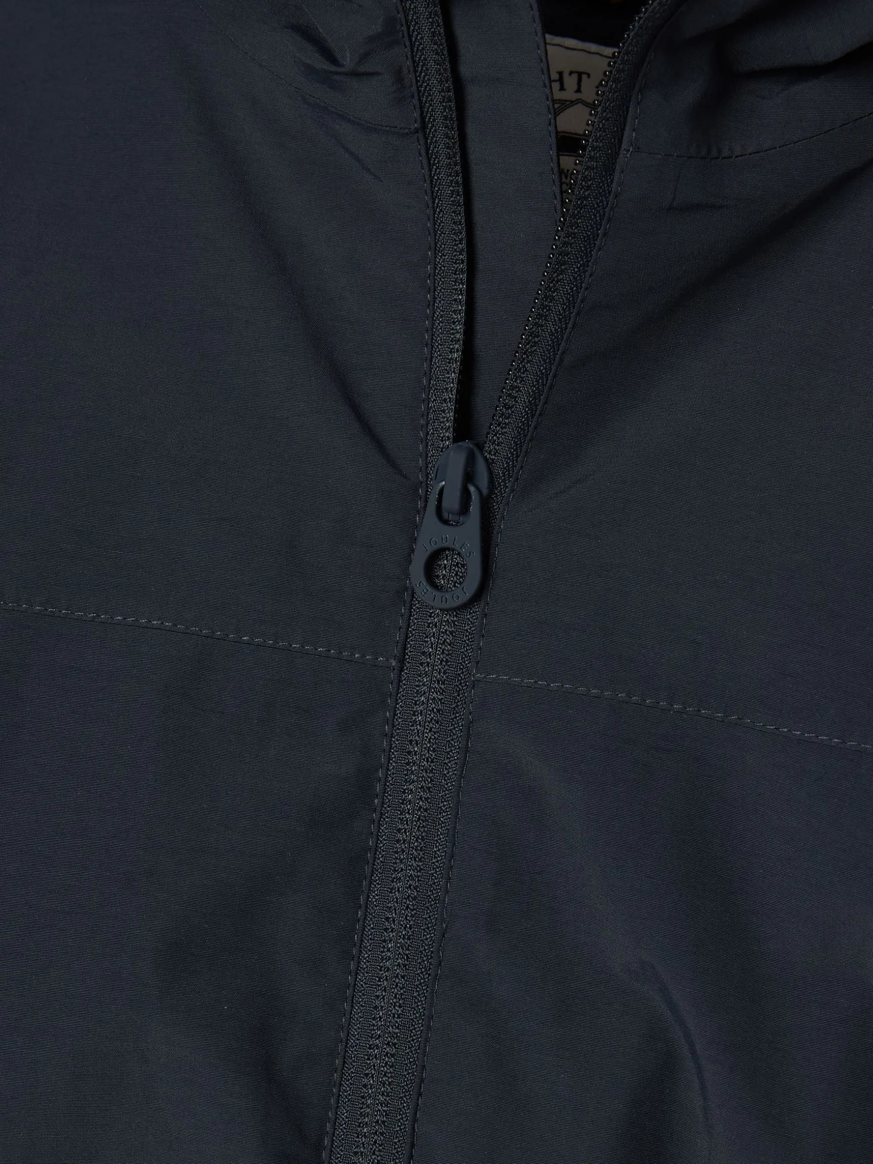 Kids' Ayston Navy Blue Waterproof Fleece Lined Raincoat
