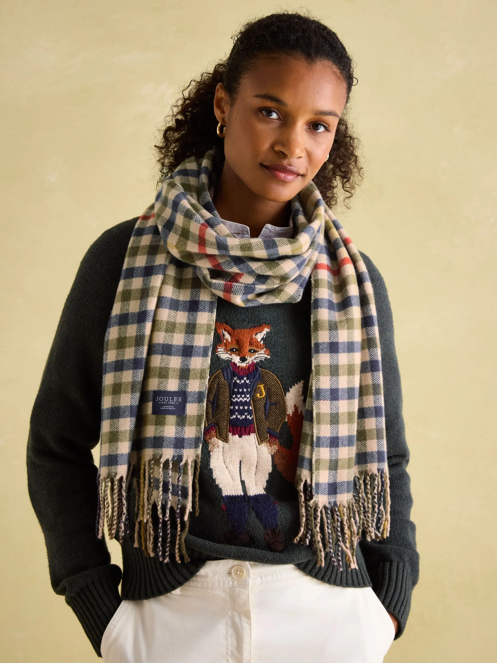 Langtree Checked Scarf