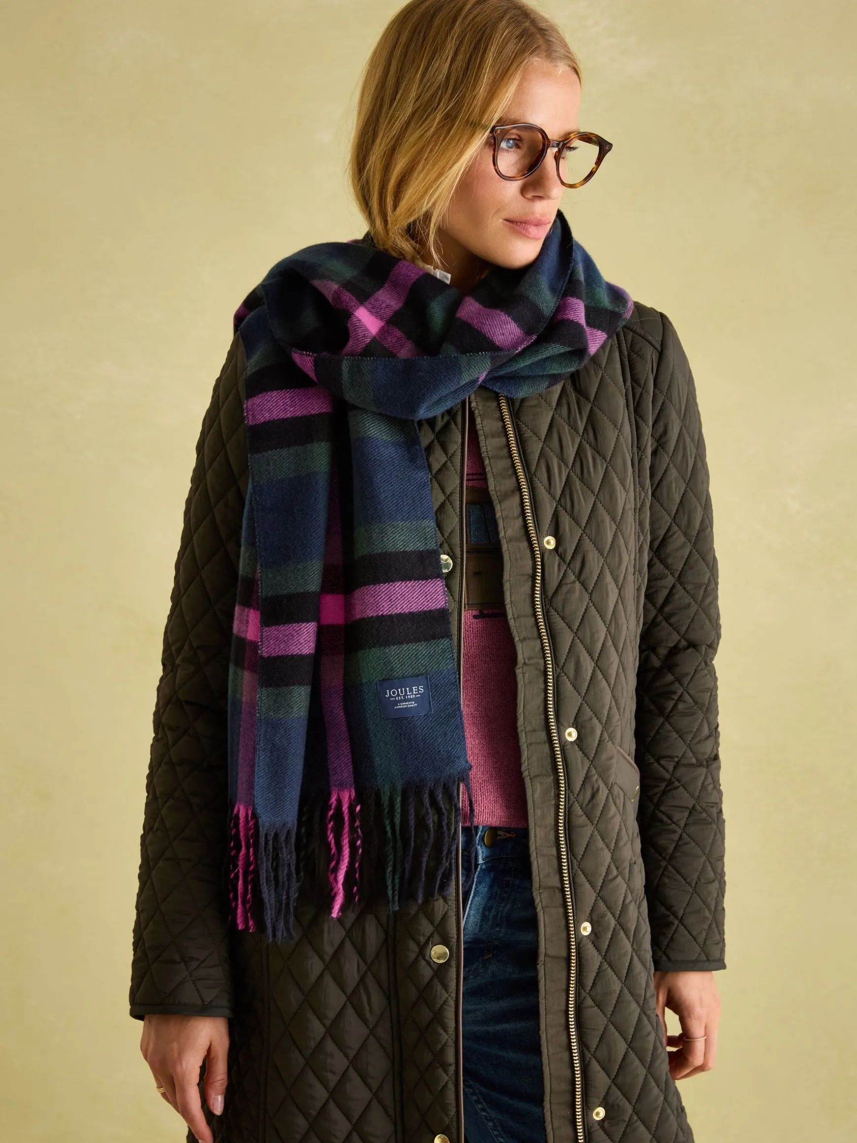 Langtree Navy Scarf