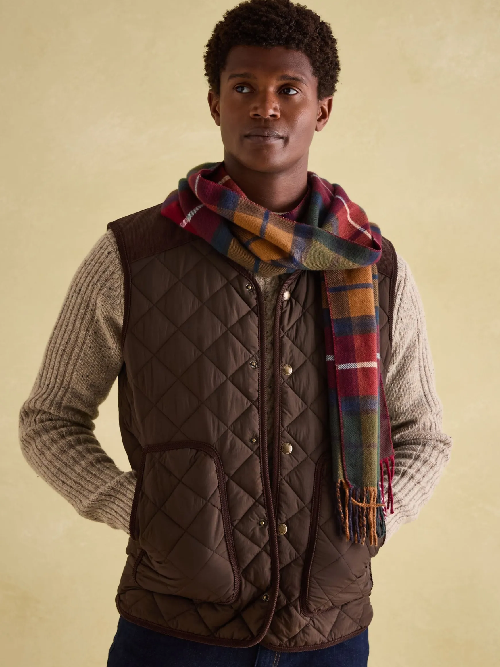 Langtree Red & Green Scarf