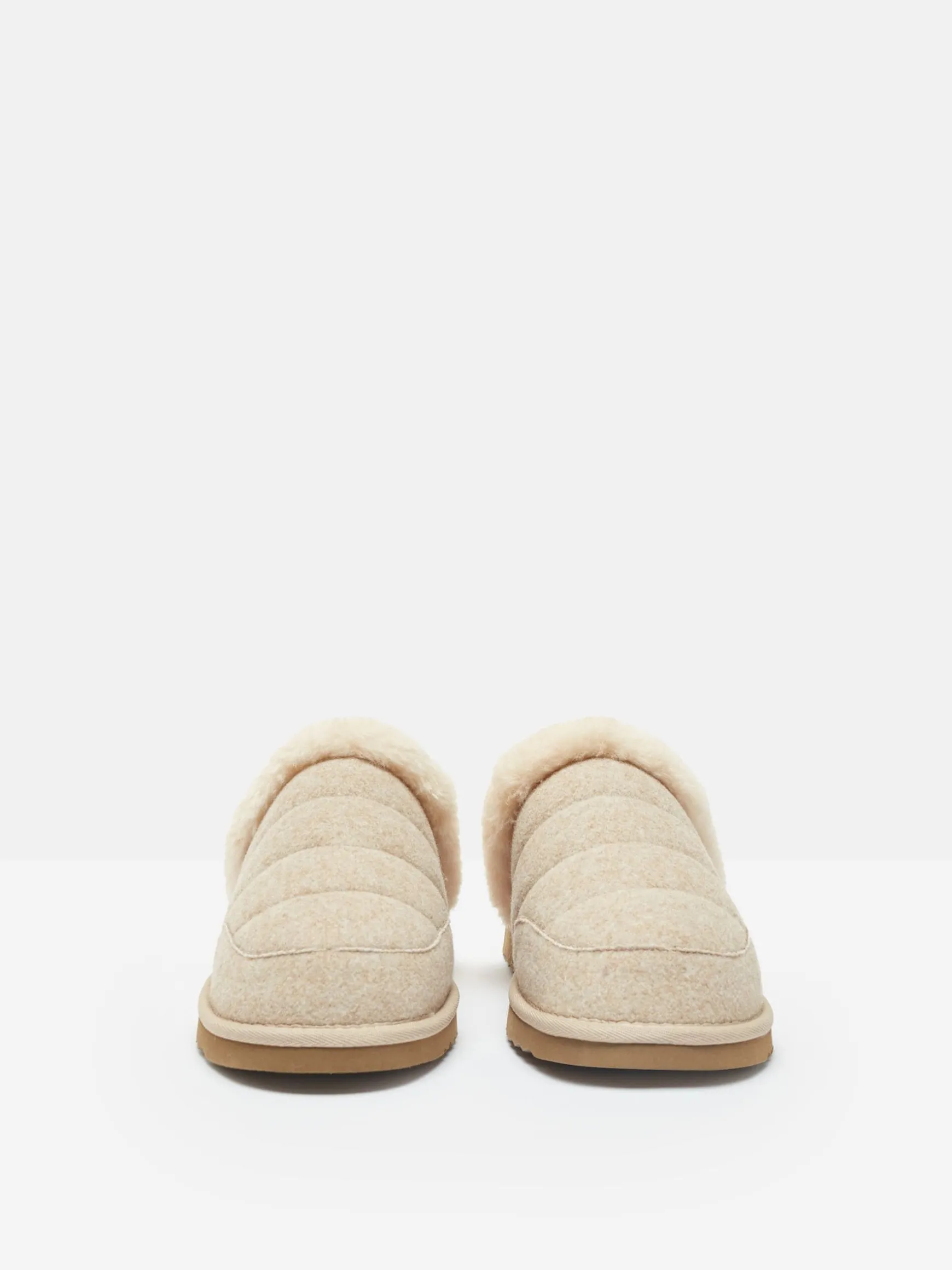 Lazydays Oatmeal Fleece Lined Slippers