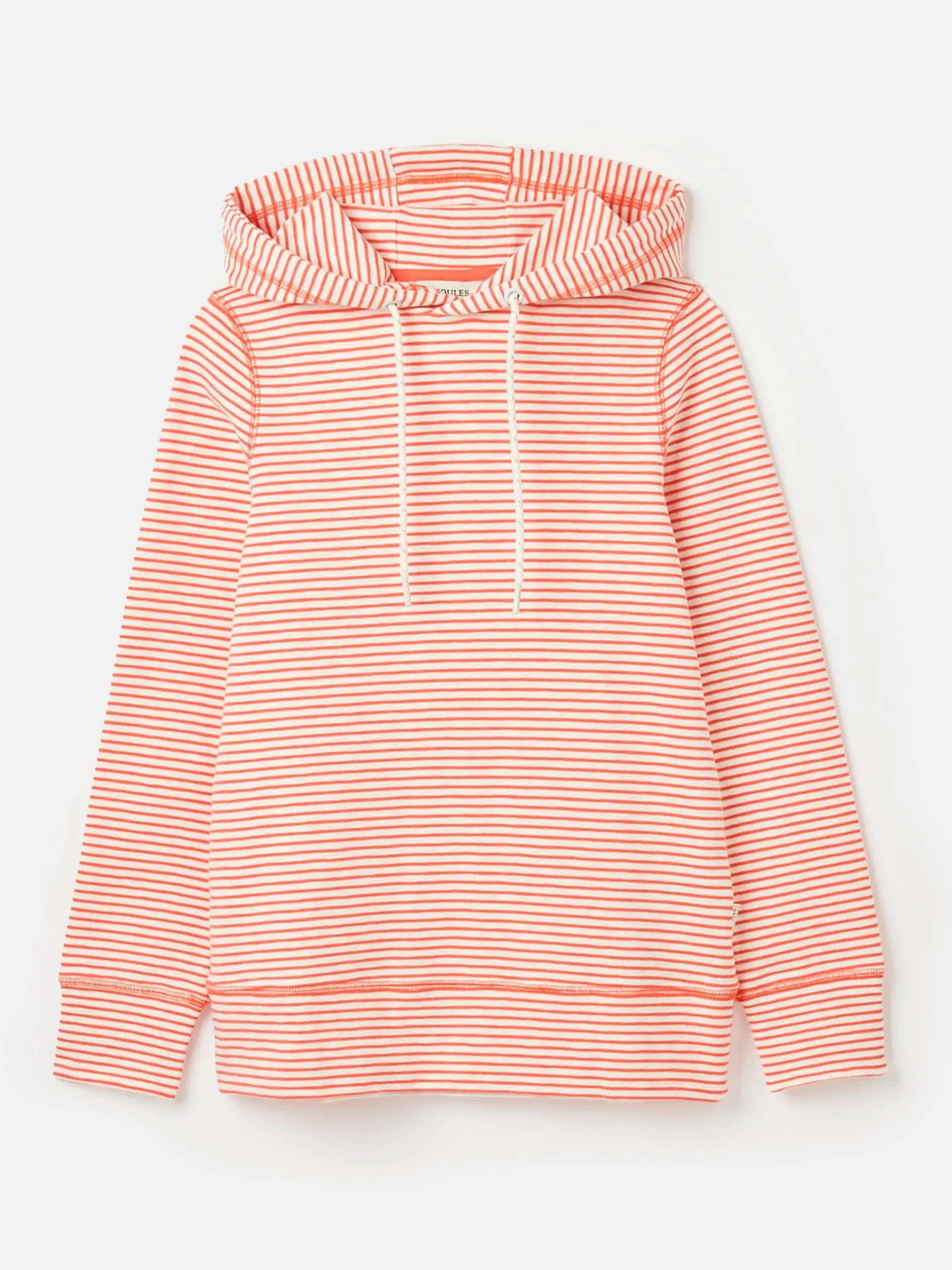 Marlston Red Stripe Slim Fit Hoodie