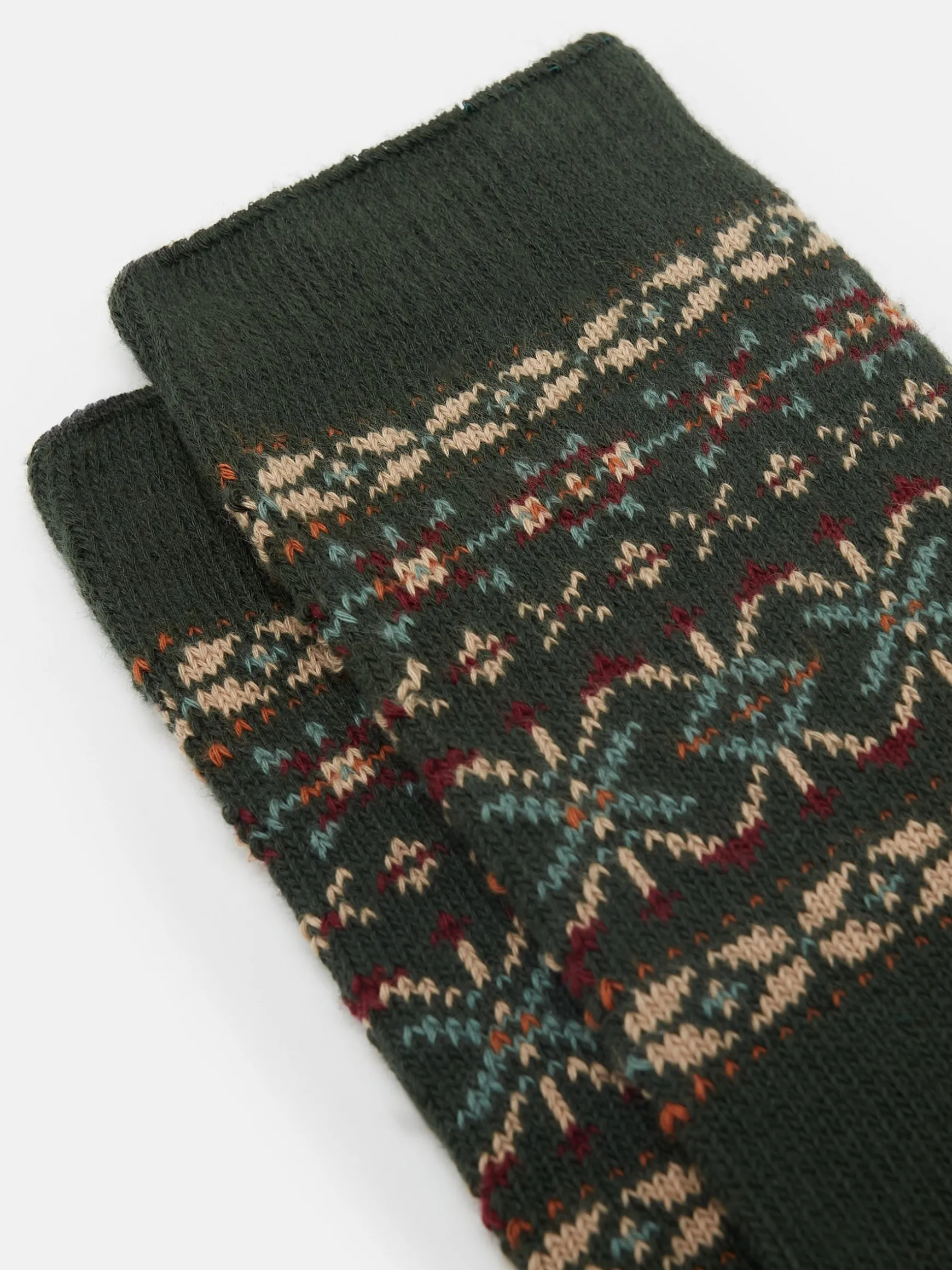 Men's Wader Khaki Green Mens Welly Socks