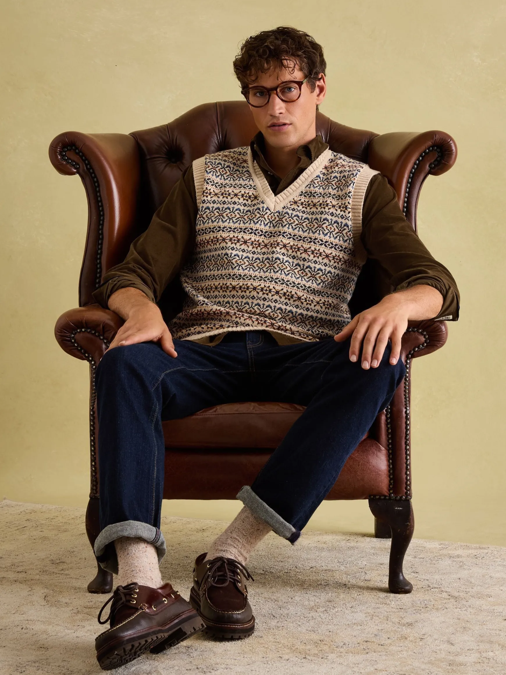 Miller Brown Corduroy Shirt