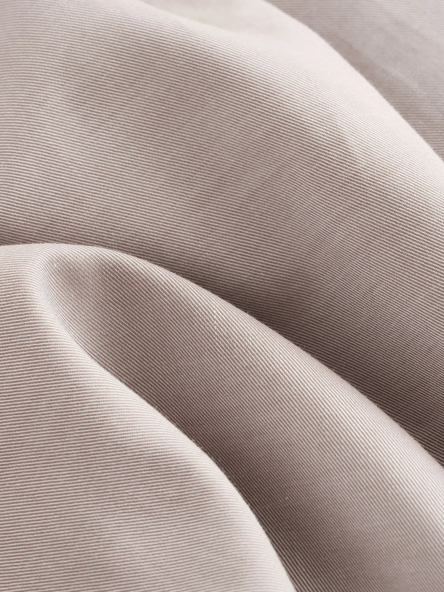 Next Neutral Regular Fit Twill Single Cuff Shirt