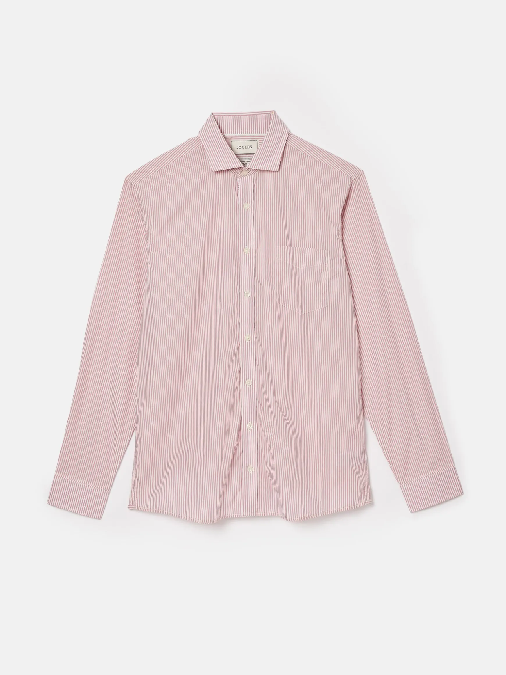 Pink Stripe Cotton Shirt