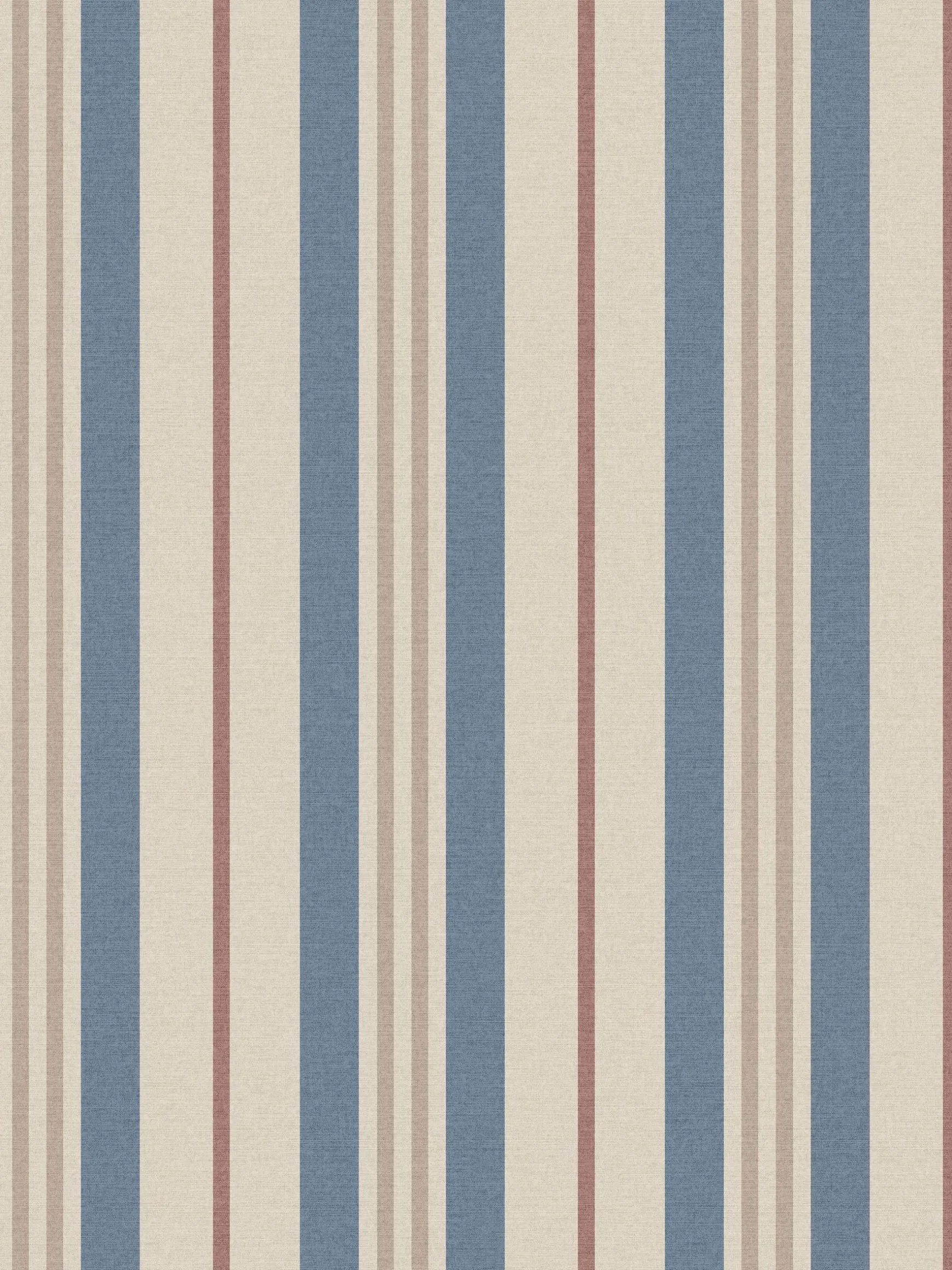 Pink/Blue Grove Stripe 10M Wallpaper