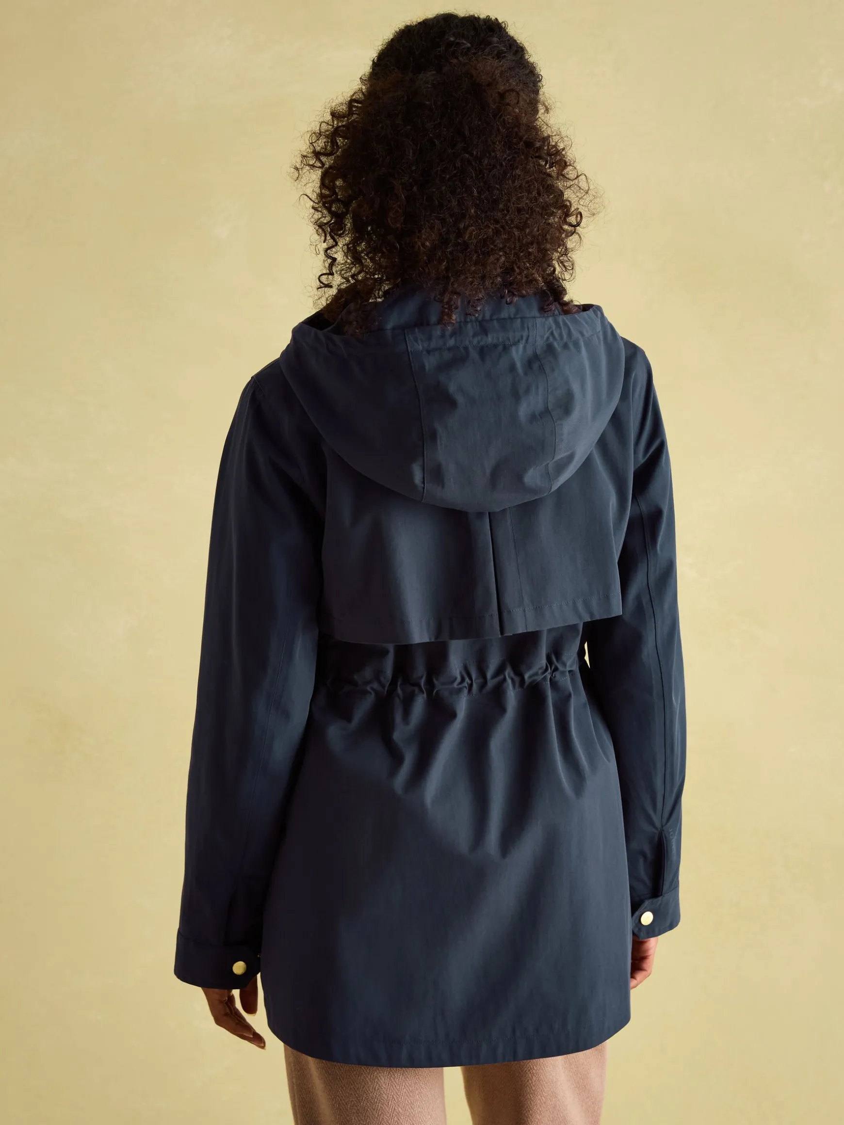 Portwell Navy Blue Waterproof Raincoat With Hood