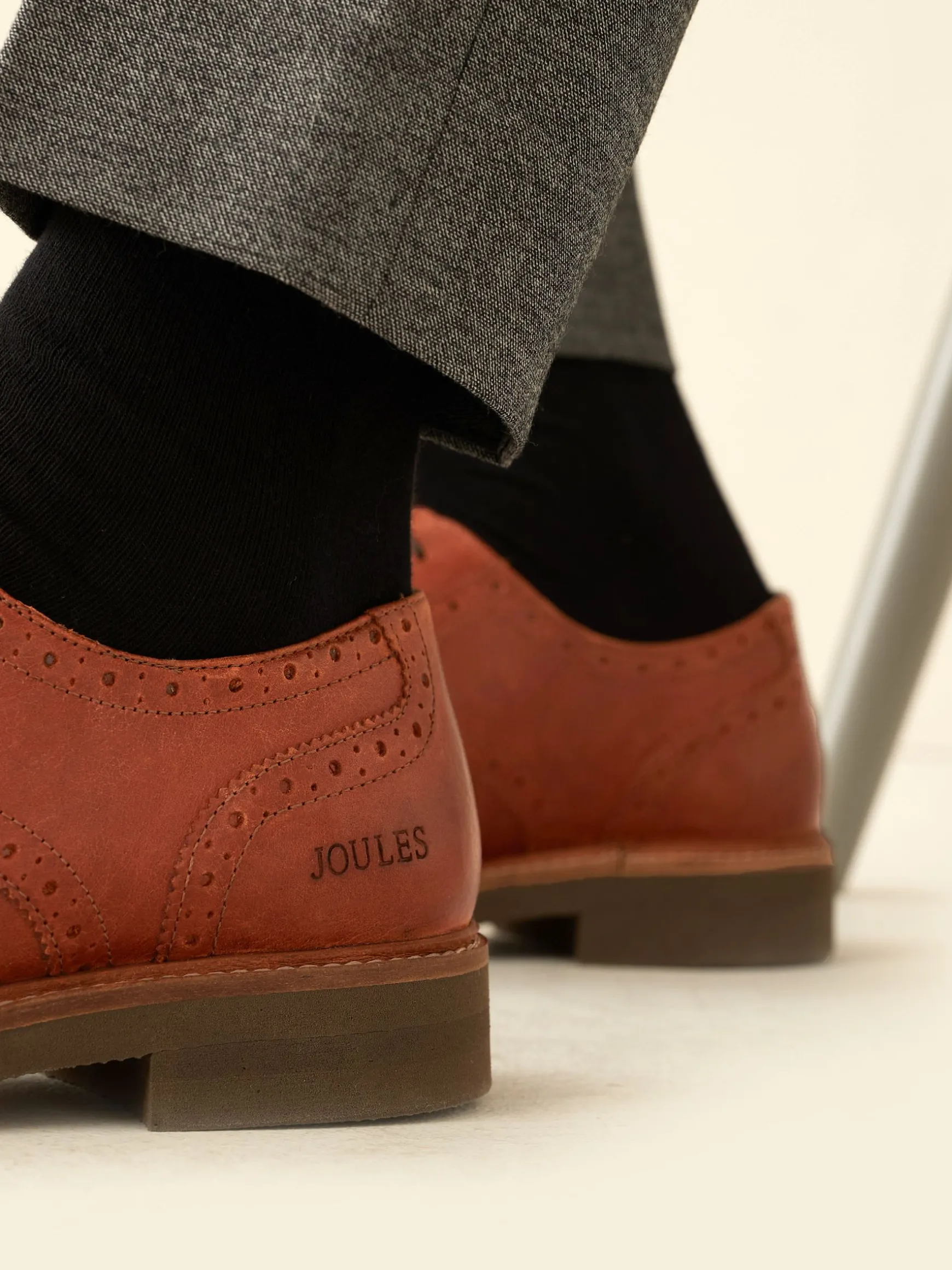 Tan Brown Leather Brogues