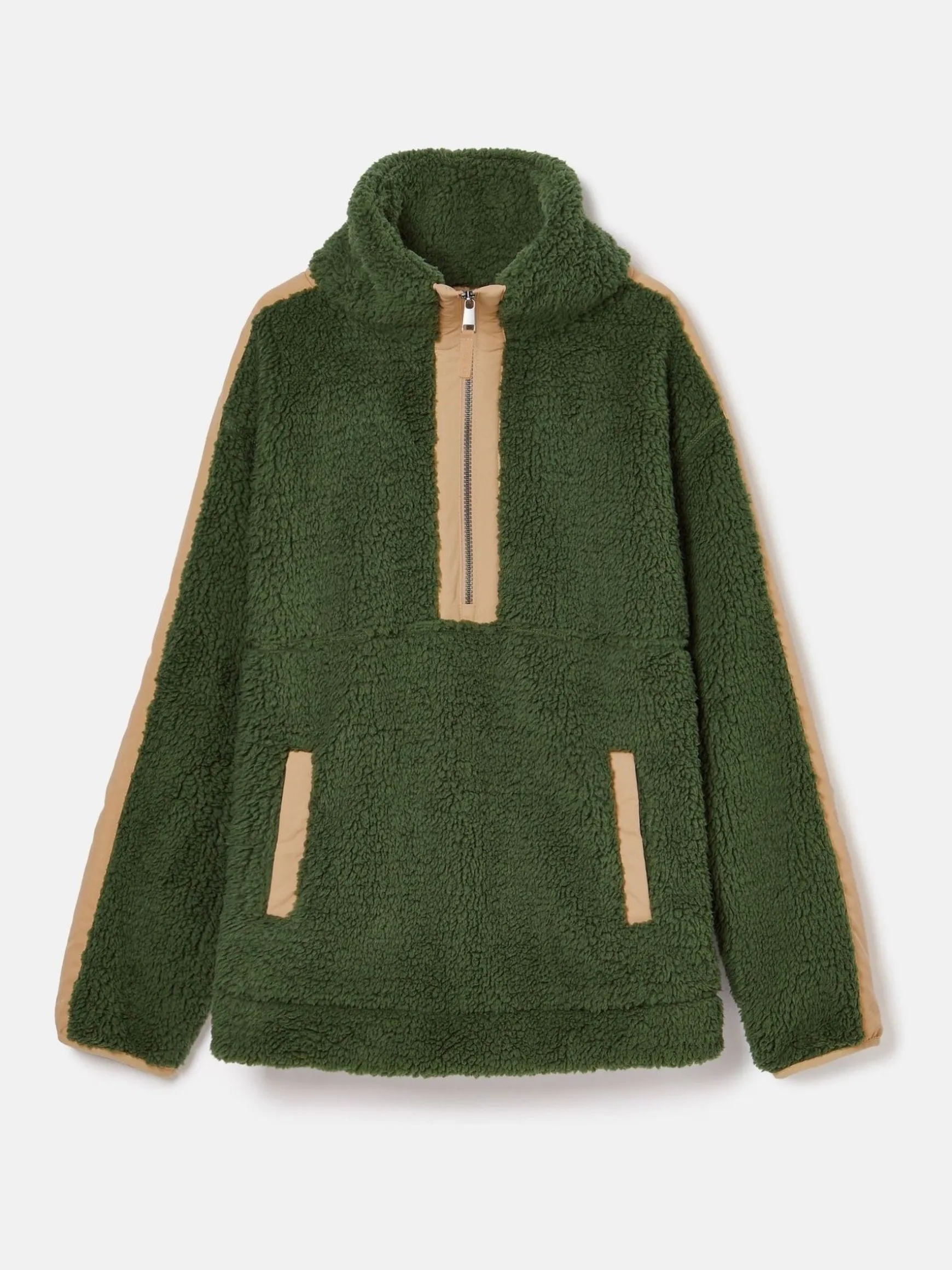 Tilly Green Quarter Zip Fleece