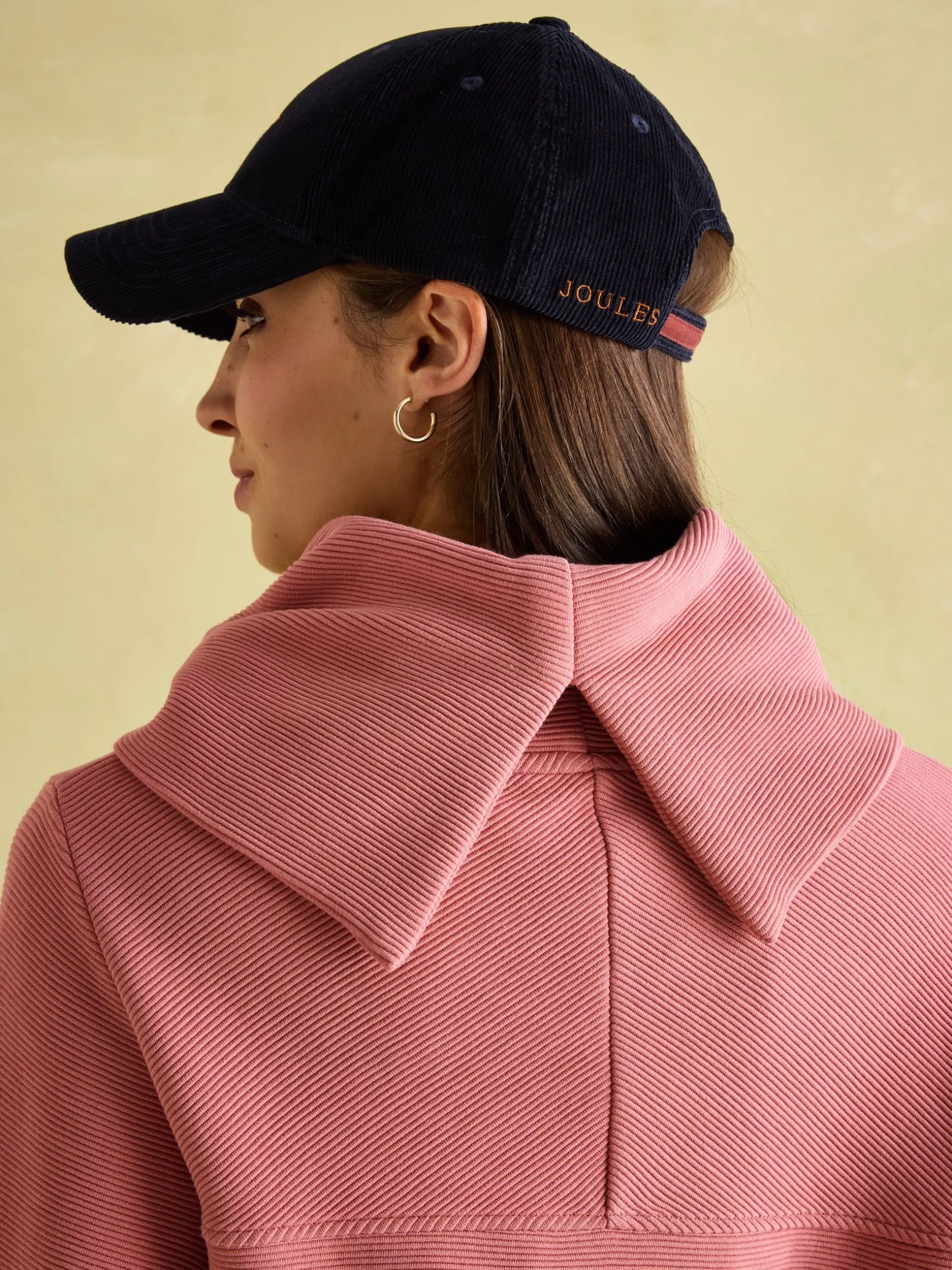 Willow Pink Cowl Neck Sweatshirt