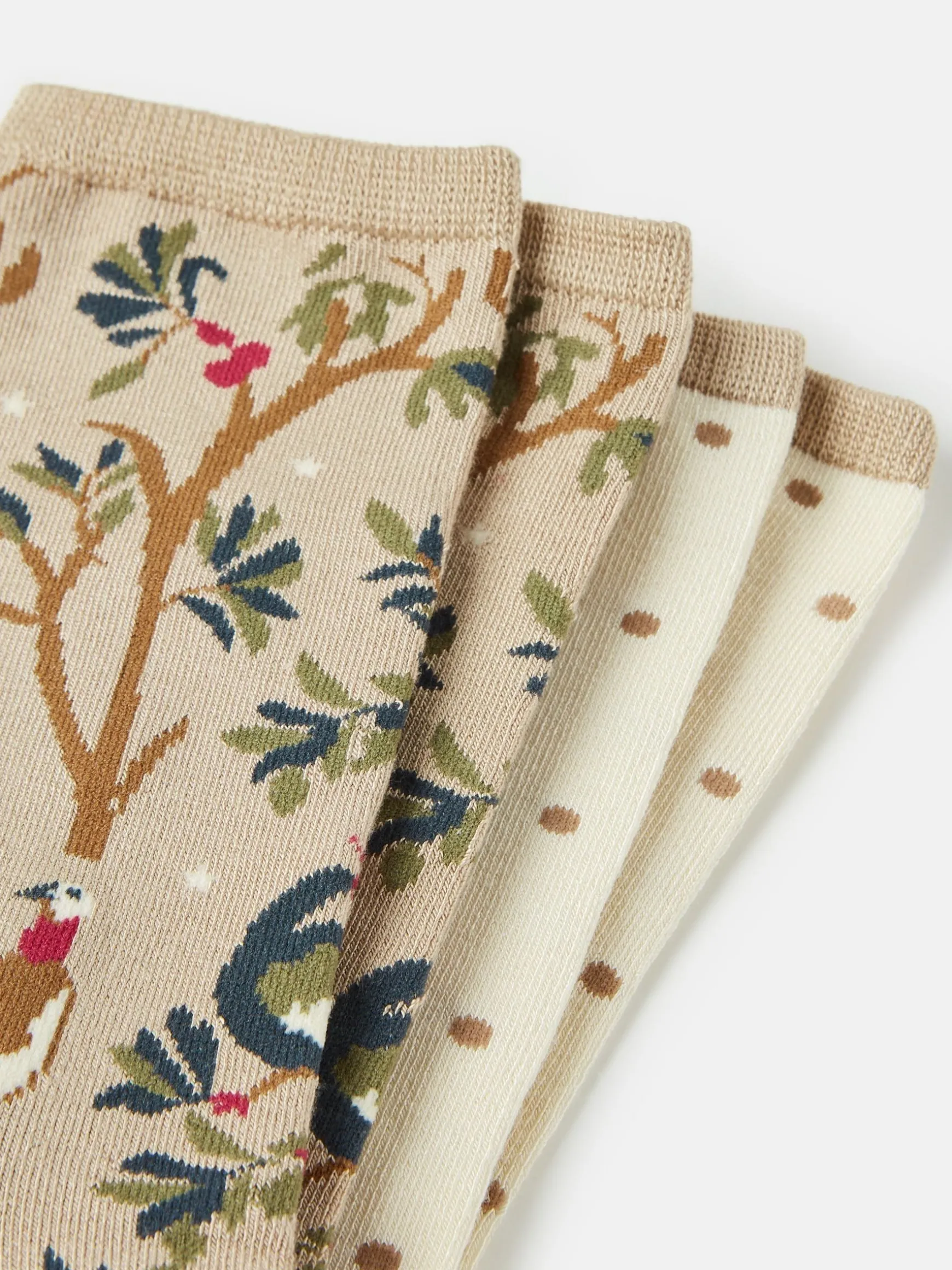 Women's Everyday Neutral/Tan 2 Pack Socks (size 4-8)