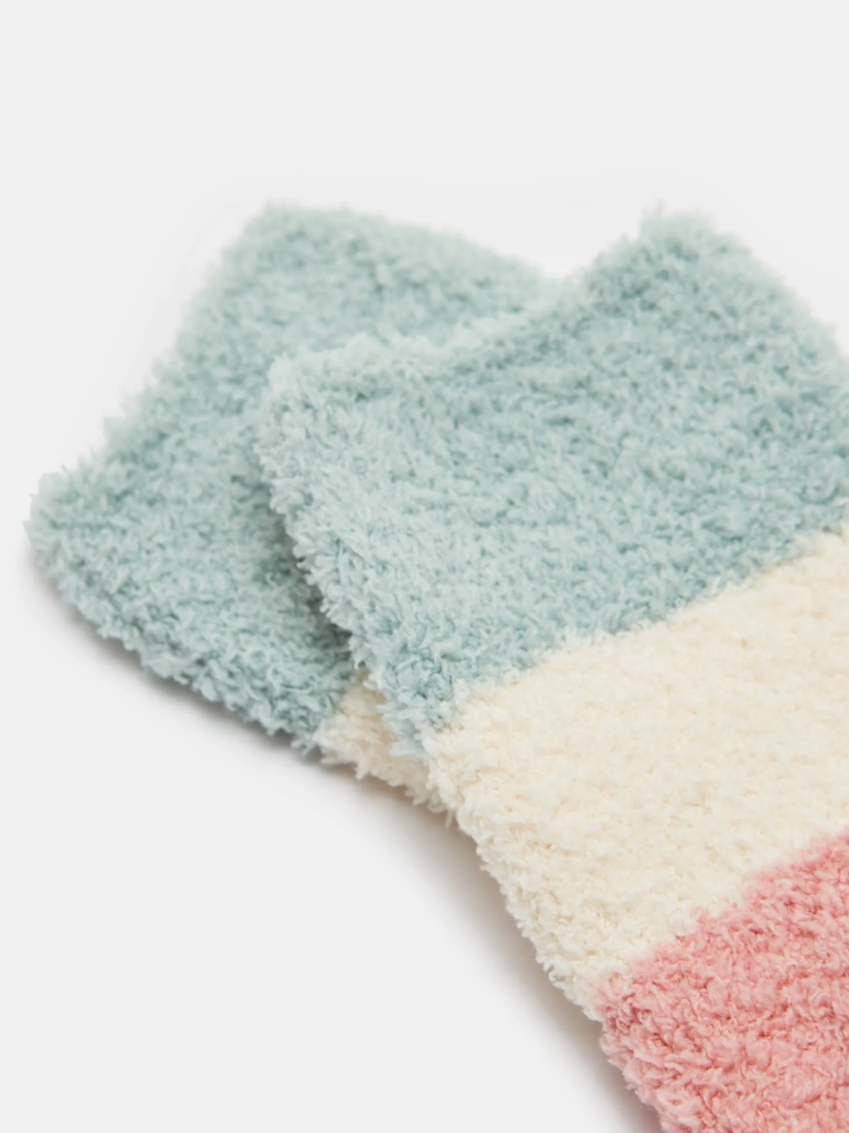Women's Fluffy Multi Bright Socks (size 4-8)